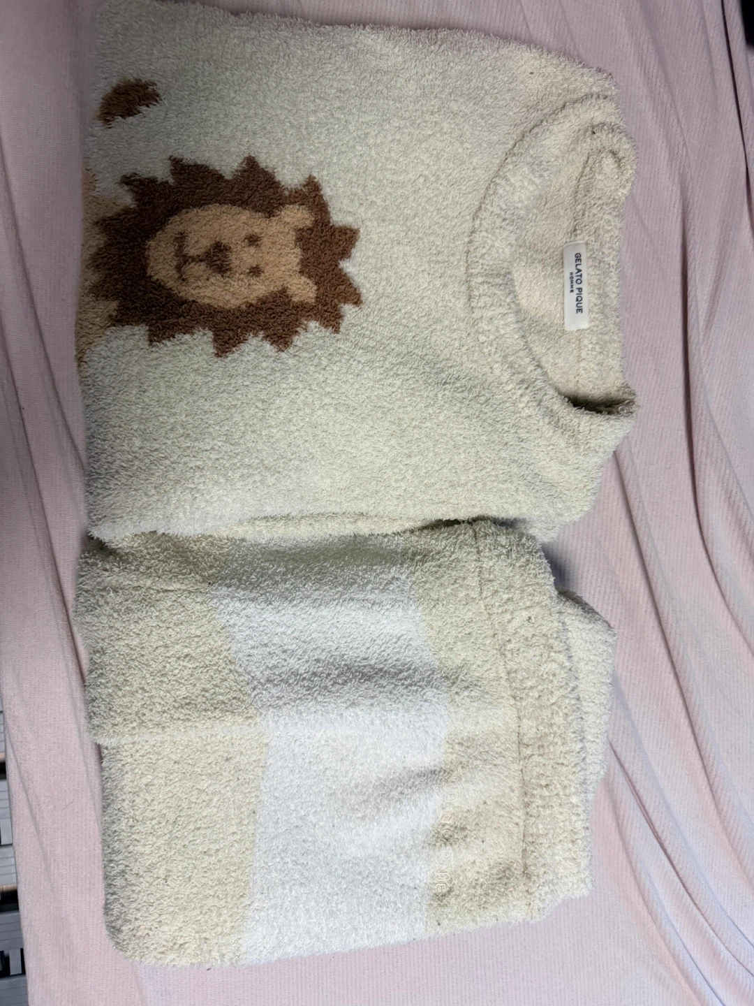 ジェラートピケ オム ルームウェア 上下セット