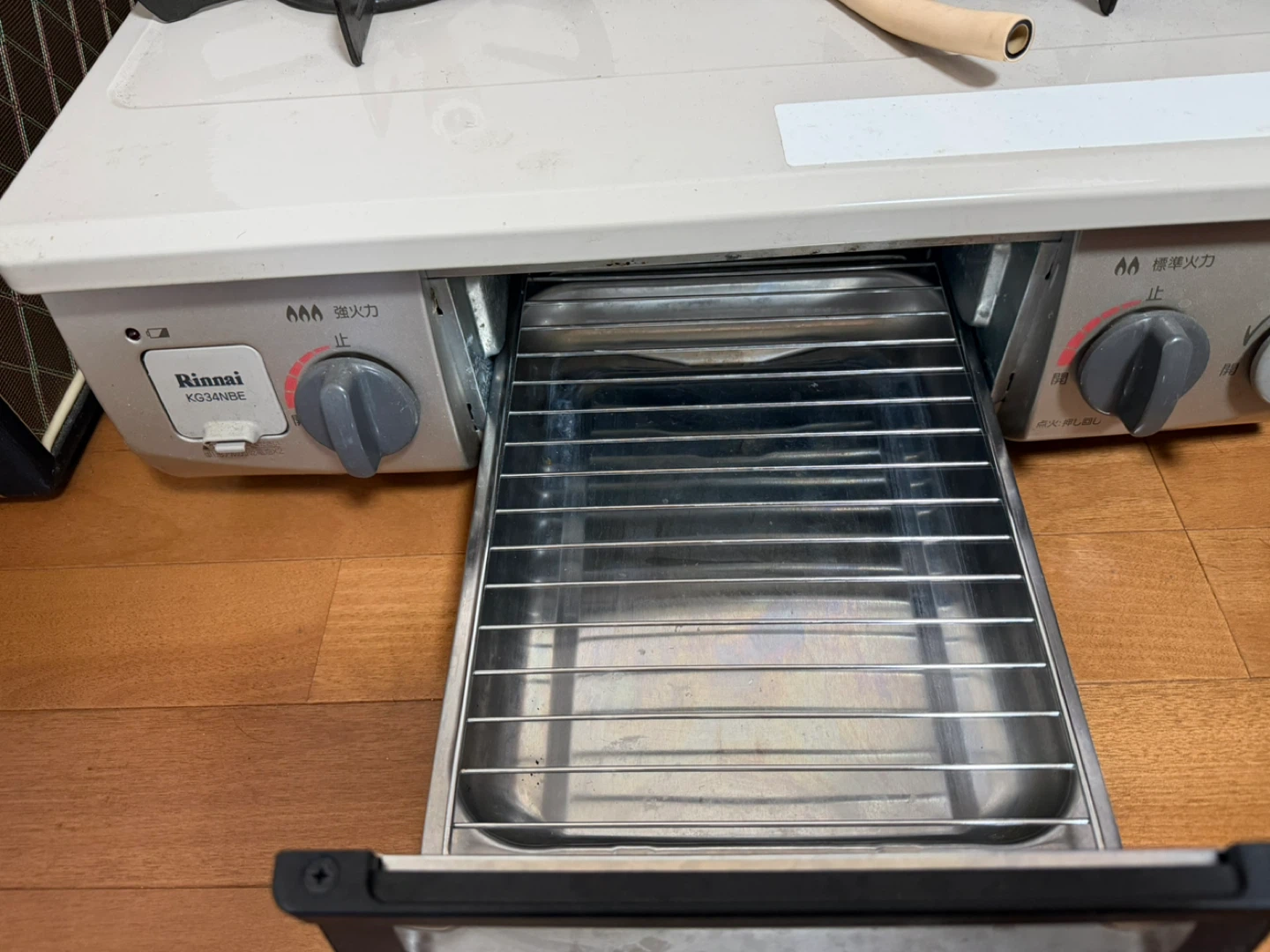 リンナイ ガステーブル KG34NBE 2口コンロの写真2枚目
