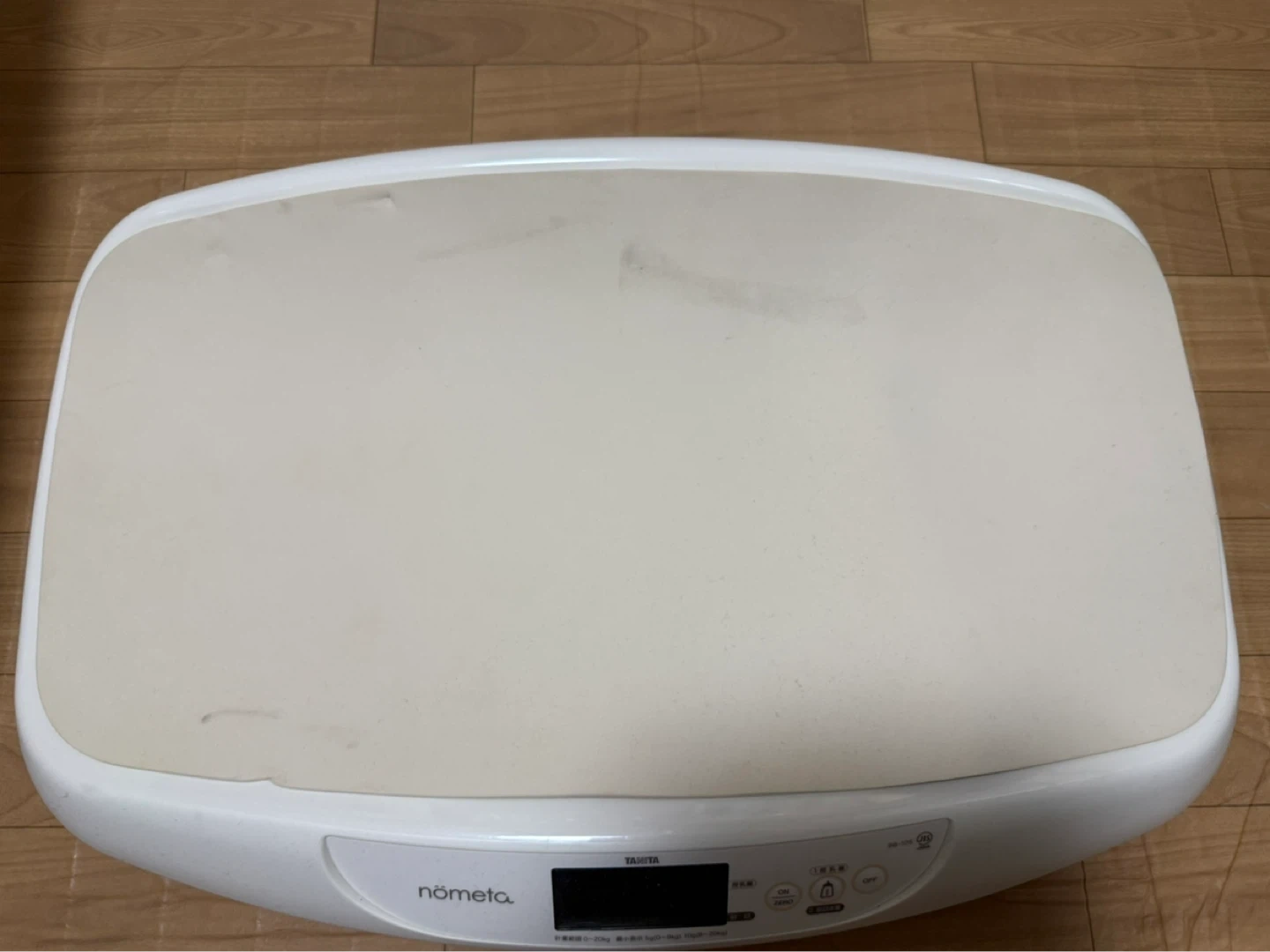 タニタ ベビースケール nometa BB-105の写真2枚目