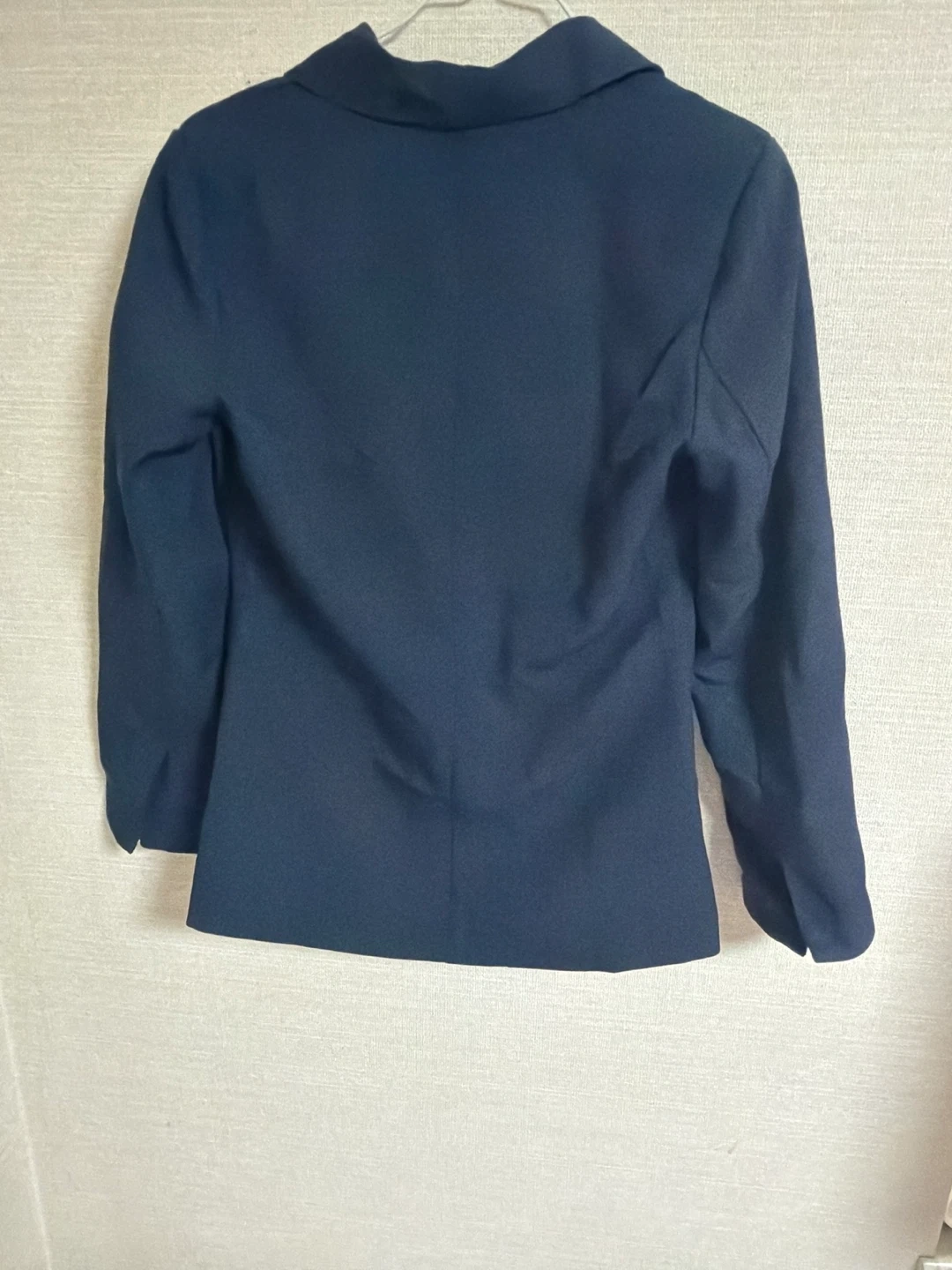 春秋用カキシゲ ダブルジャケット 紺色 Sサイズの写真2枚目
