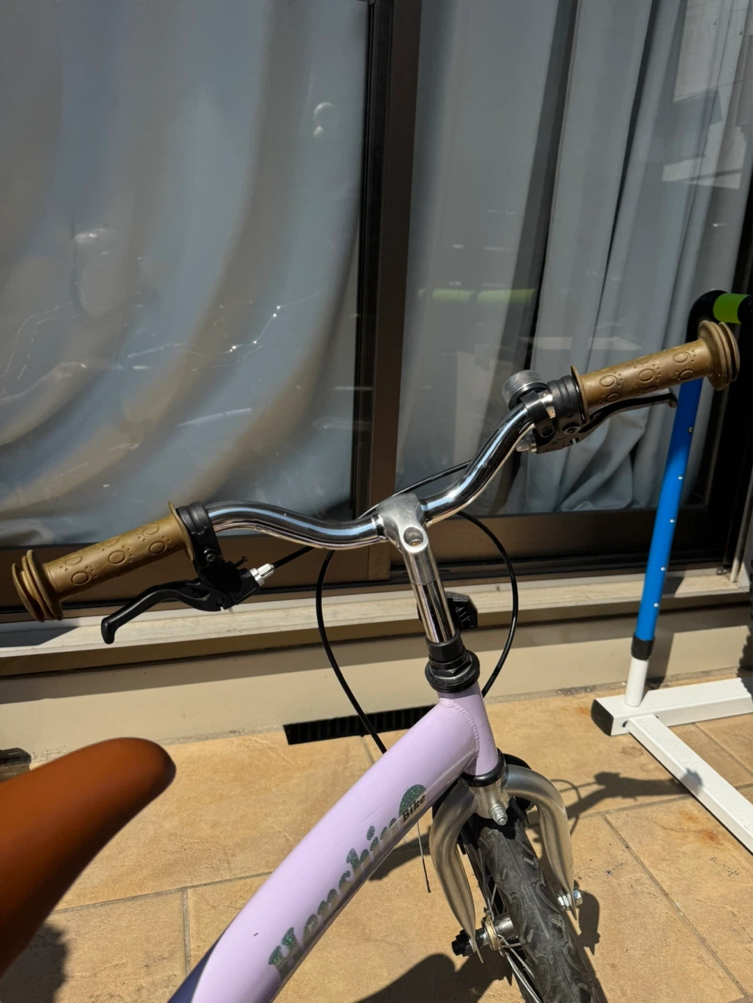 へんしんバイク 子供用自転車 パープルの写真7枚目