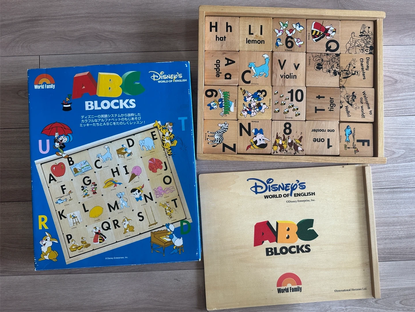 ディズニー英語システム ABCブロック