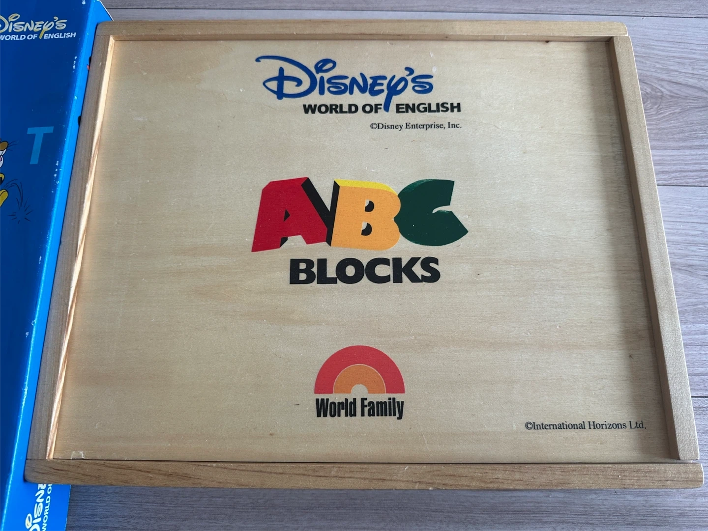 ディズニー英語システム ABCブロックの写真2枚目