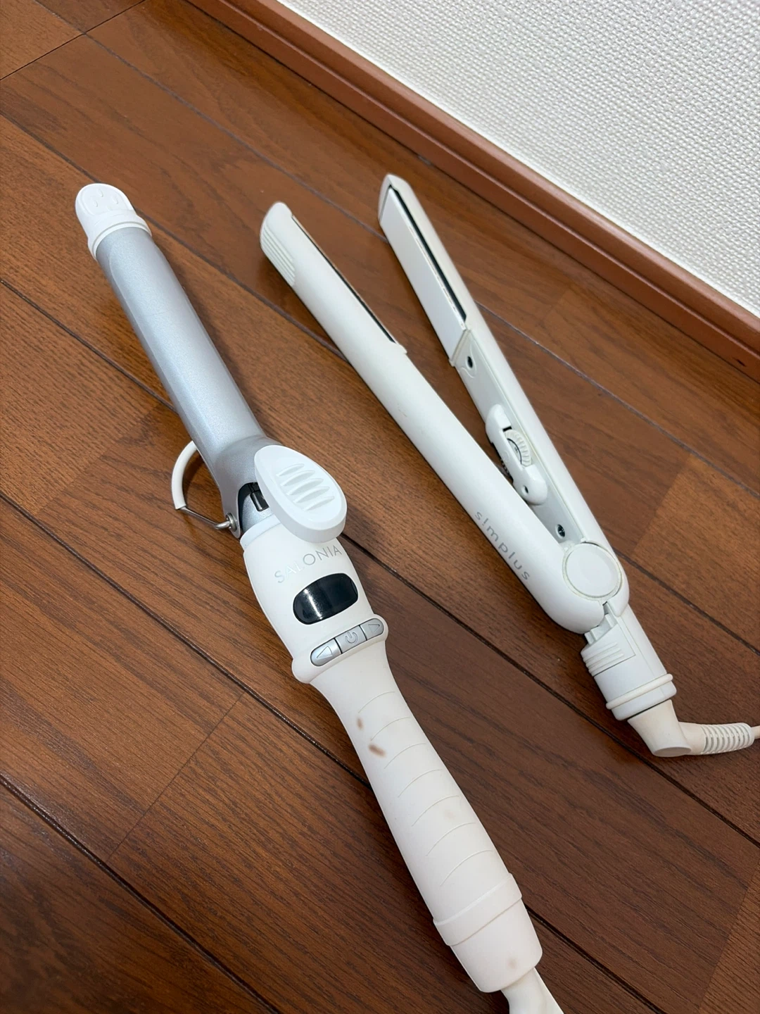 【最終お値下げ】ヘアアイロン　ストレート　カール26mm  2本セット