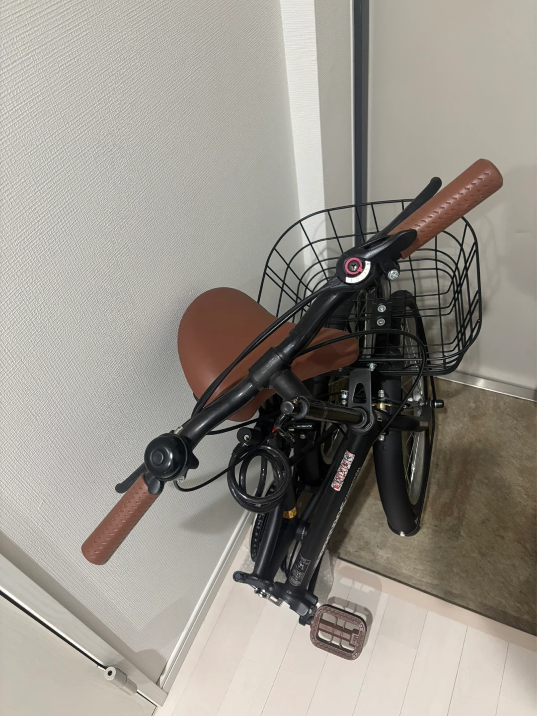 折りたたみ自転車 黒