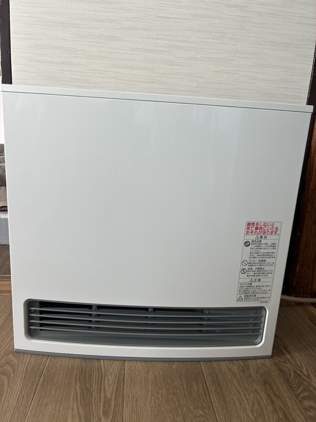 都市ガス用ノーリツ ガスファンヒーター GFH-4006S-W5