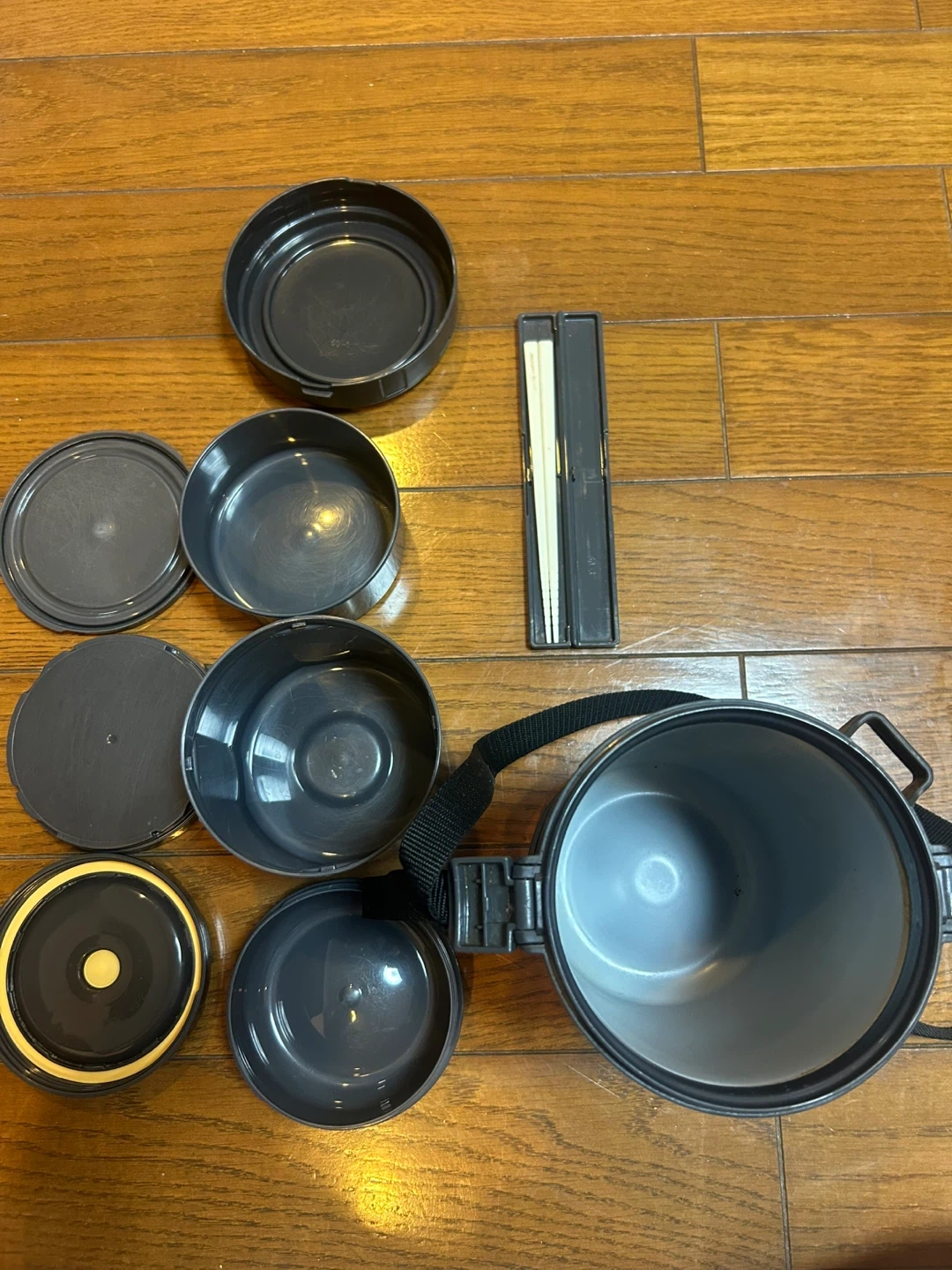 象印 ランチジャー SL-XD20-BA ブラックの写真3枚目