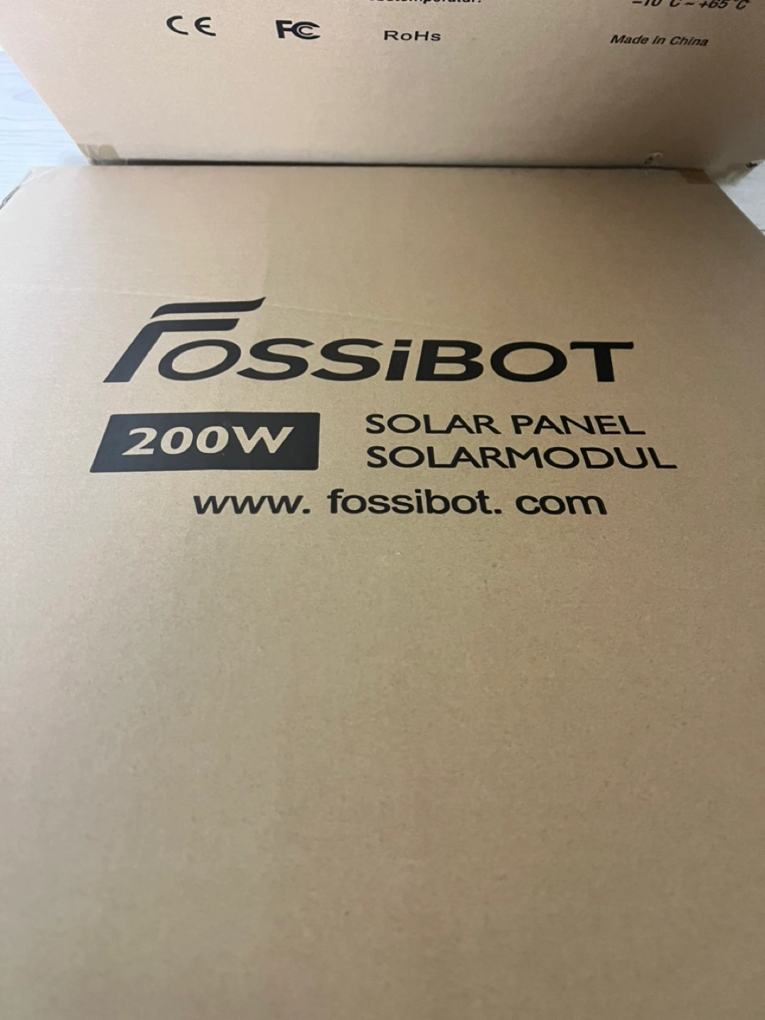 FOSSiBOT 200W*2枚 ソーラーパネルの写真4枚目