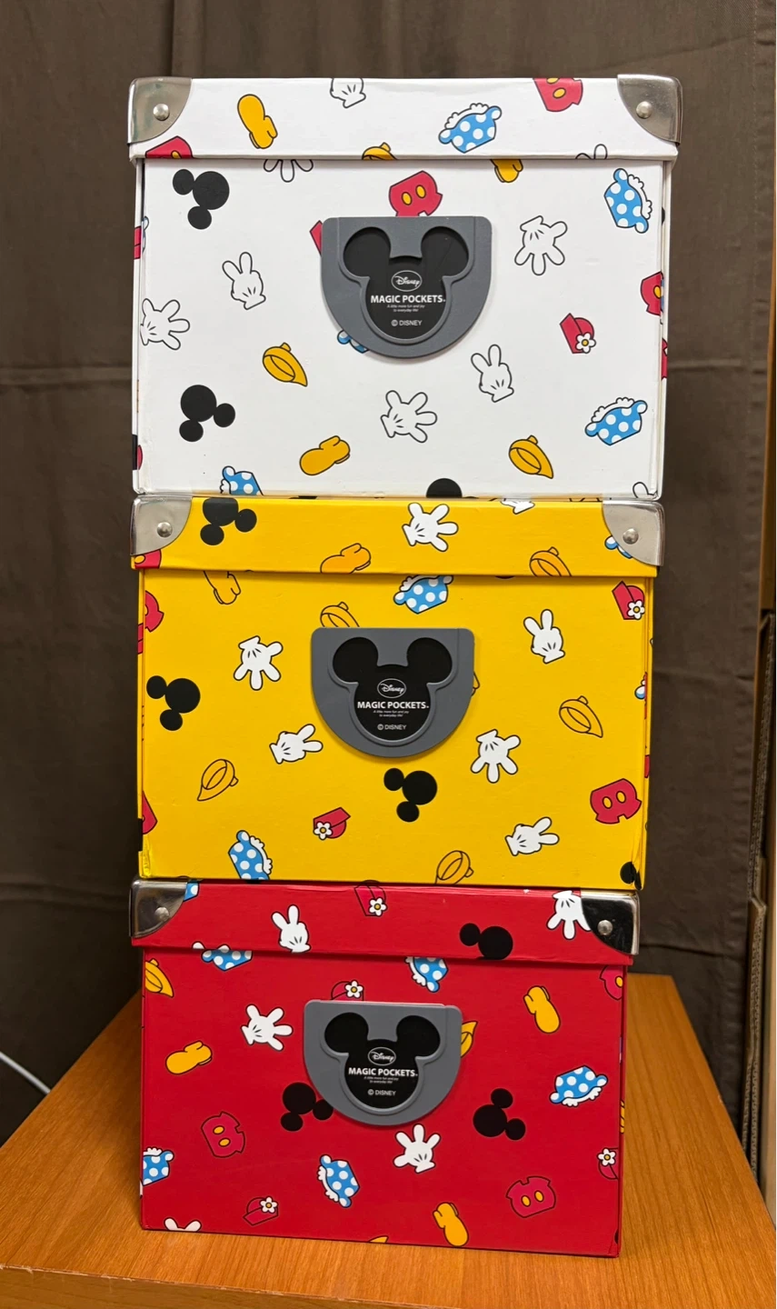 ディズニー 収納ボックス 4色セット