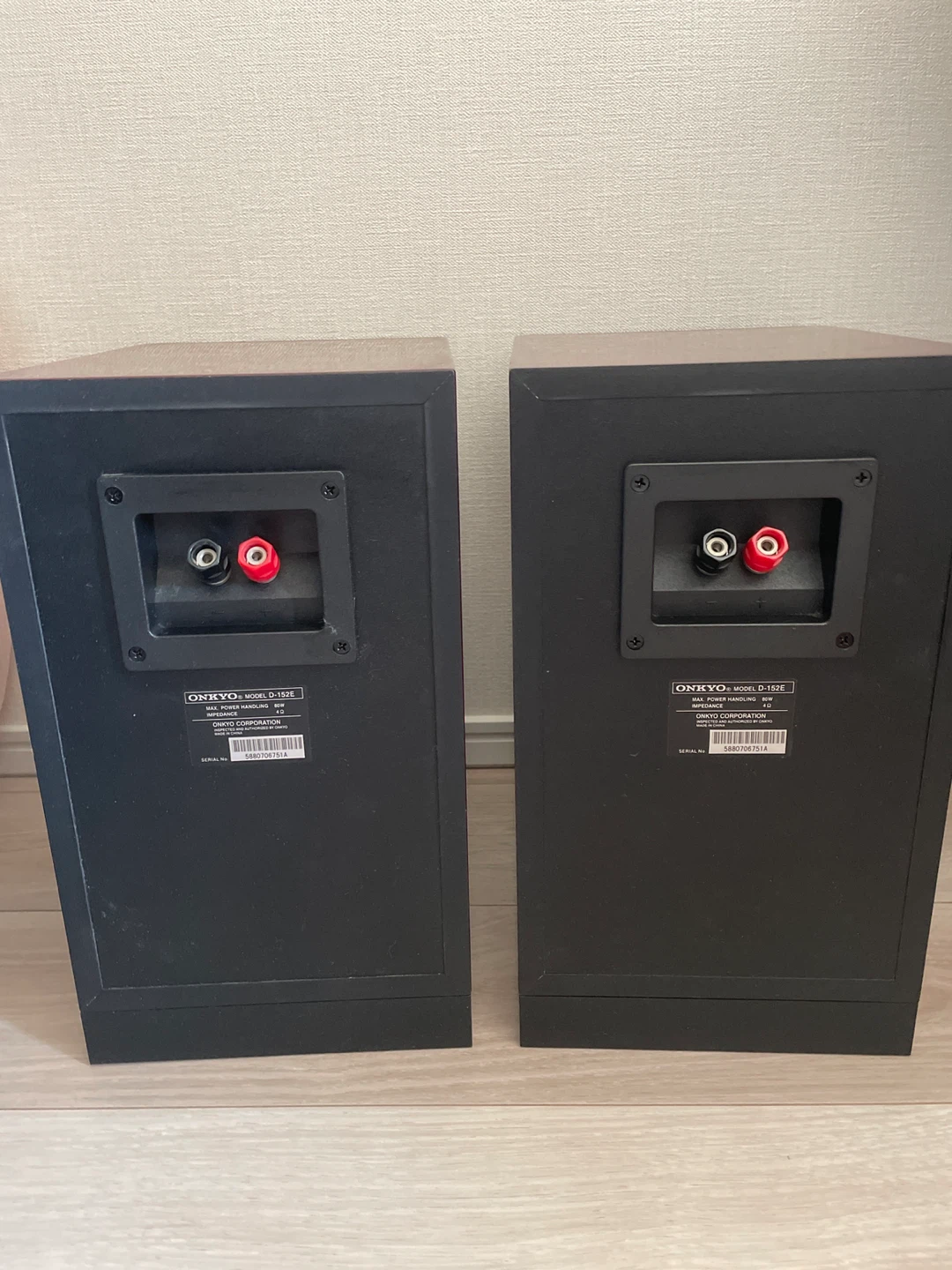 オンキョー　ONKYO スピーカー D-152Eの写真5枚目