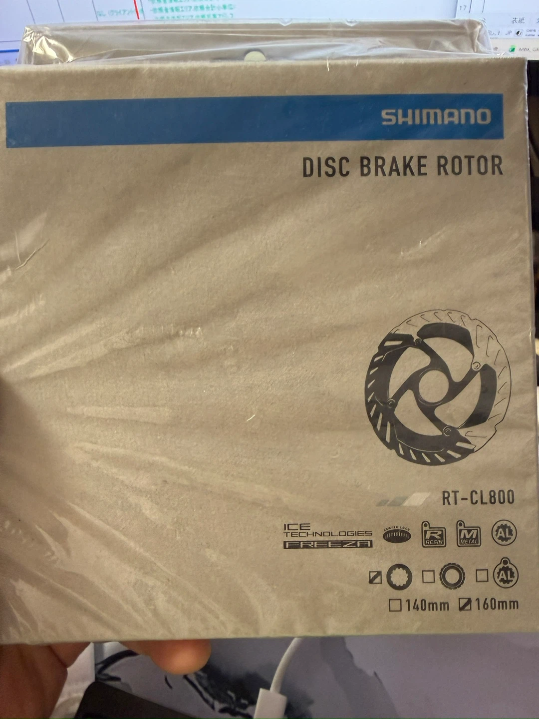 シマノ ディスクブレーキローター RT-CL800 160mm