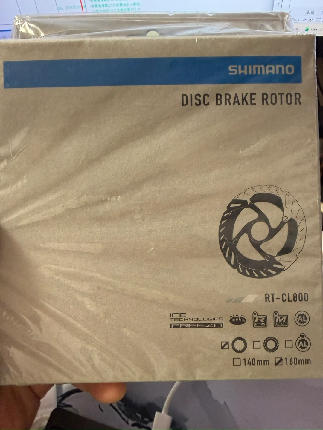 シマノ ディスクブレーキローター RT-CL800 160mm