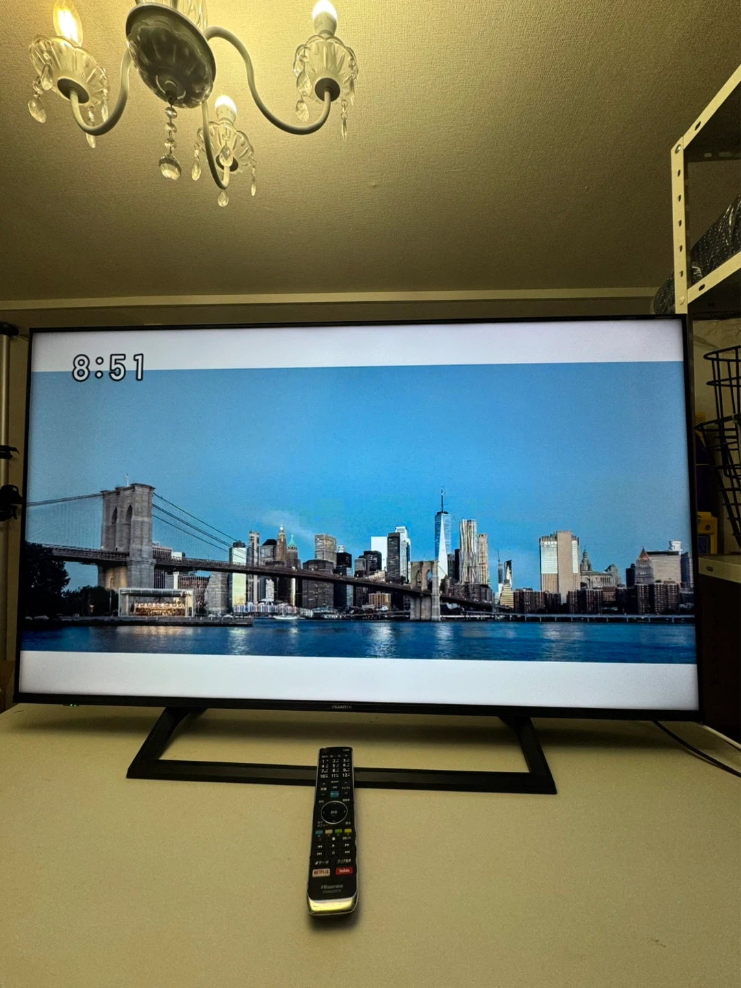 50型!地上波もNetflixもYouTubeも大画面で観たい方に!の写真9枚目