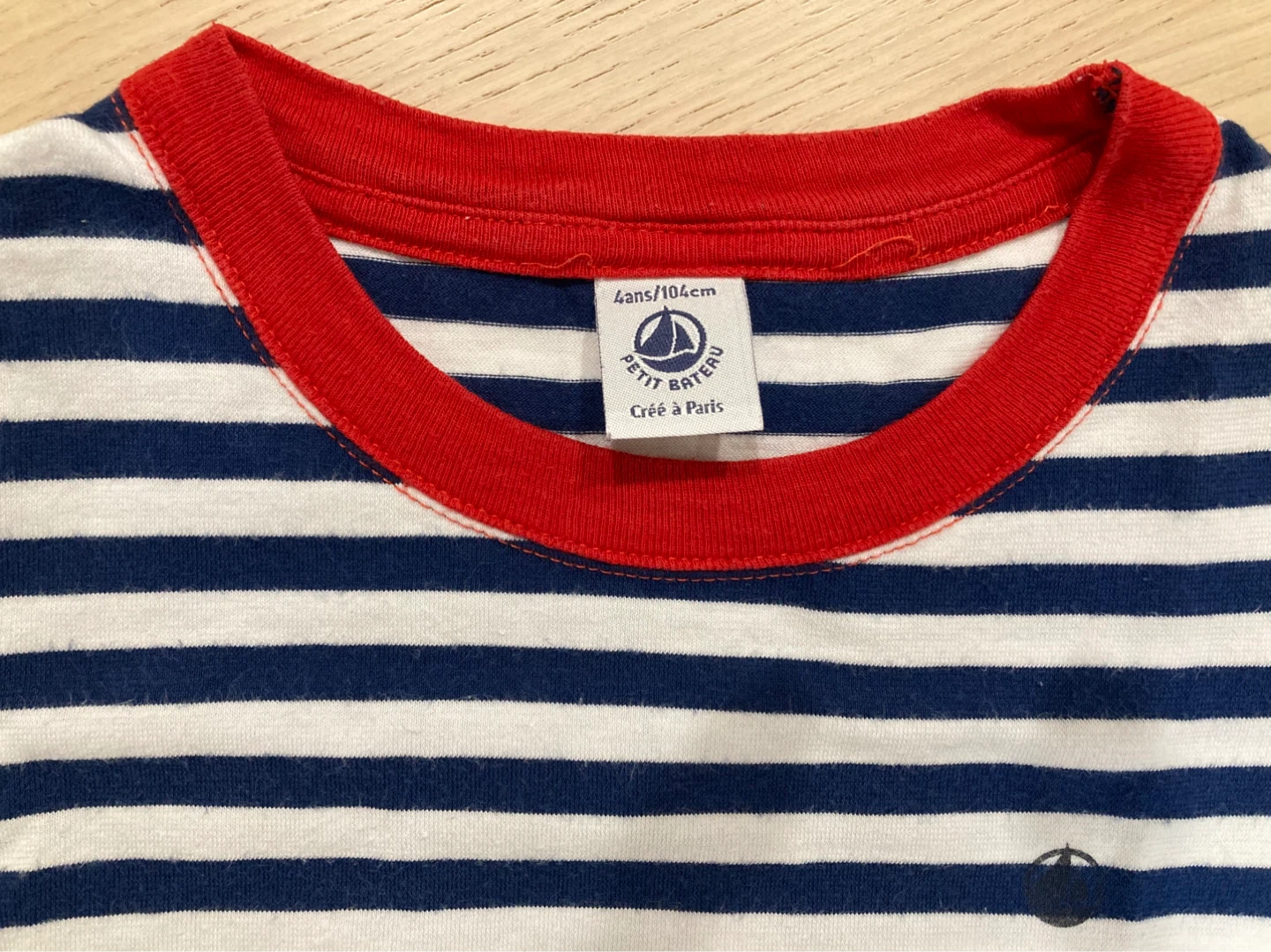 プチバトー  Tシャツ　104センチの写真2枚目