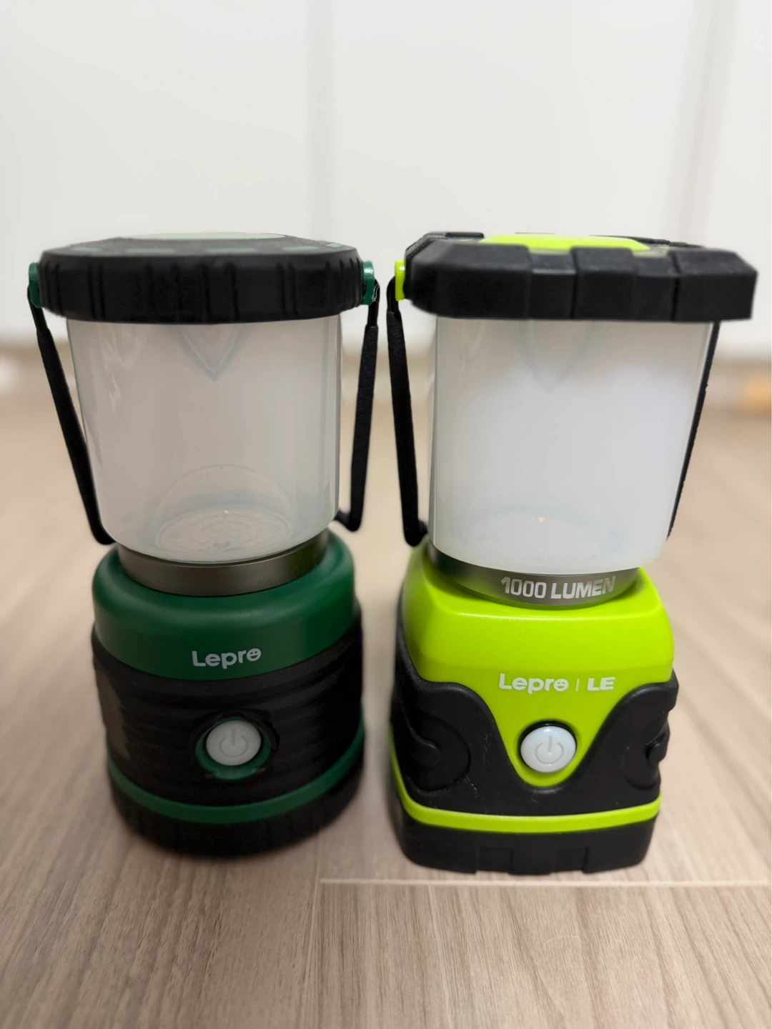 レプア LEDランタン 2個セット 未使用 電池付き