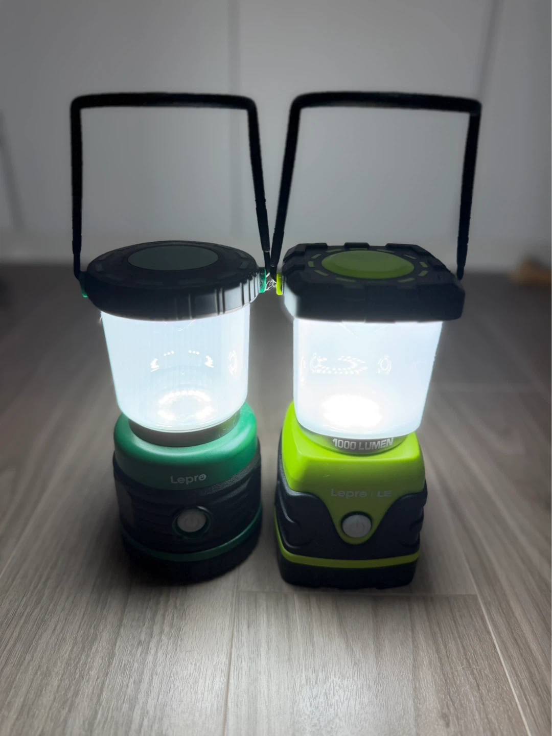 レプア LEDランタン 2個セット 未使用 電池付きの写真2枚目