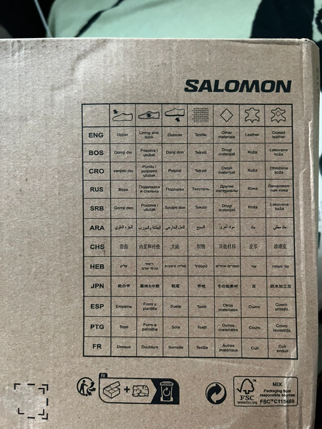 Ray BEAMS別注　サロモン スピードクロス3 23.5cmの写真7枚目