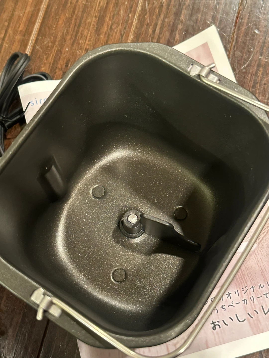 シロカ ホームベーカリー SB-1D100の写真3枚目