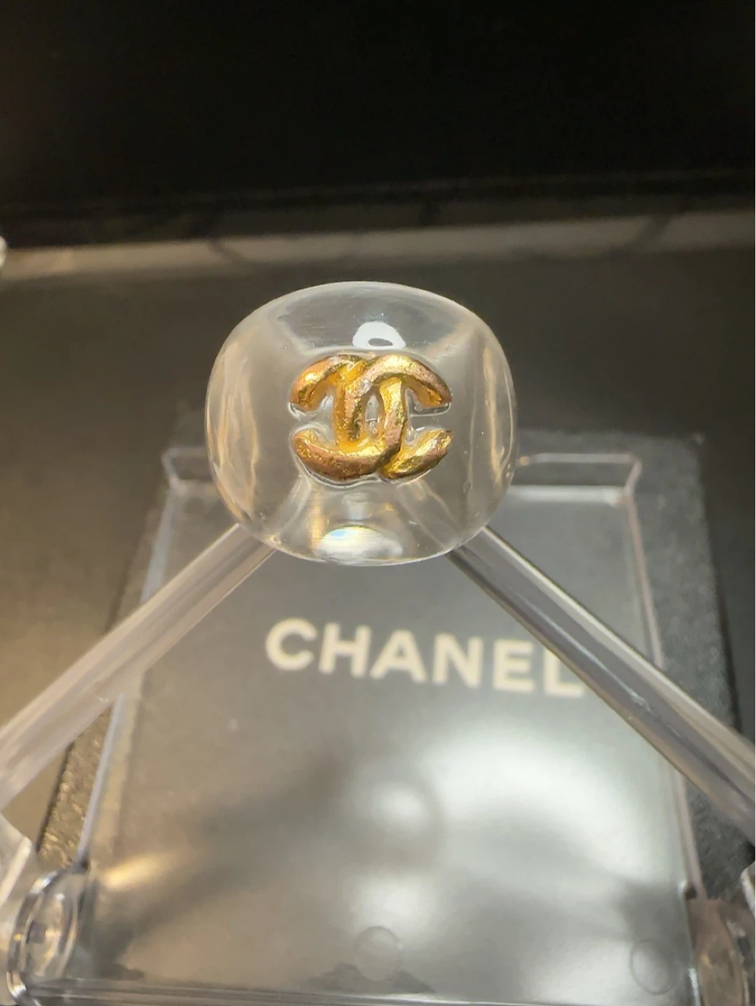 CHANEL シャネル ココマーク クリアリング 13.14号 指輪