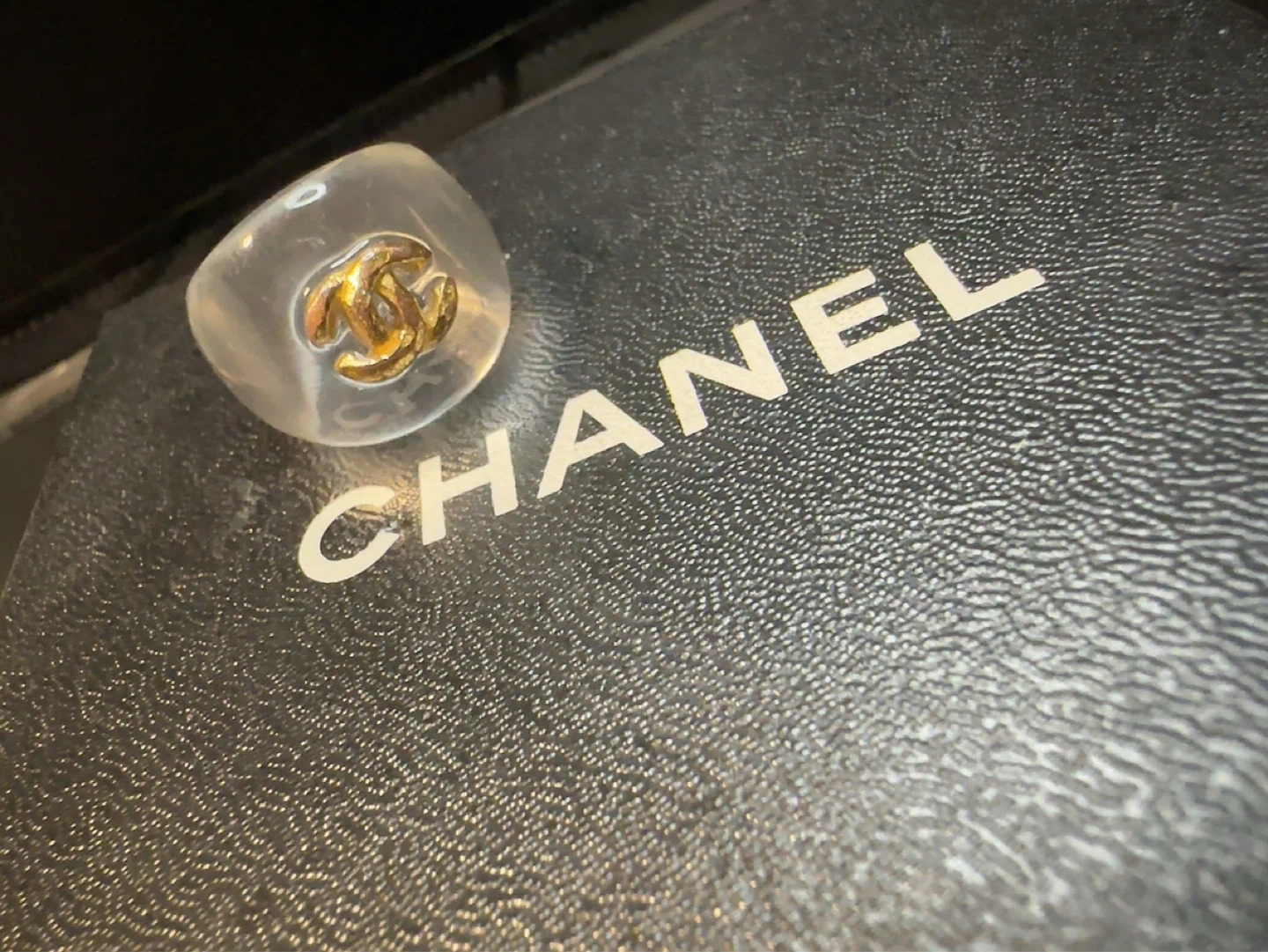 CHANEL シャネル ココマーク クリアリング 13.14号 指輪の写真4枚目