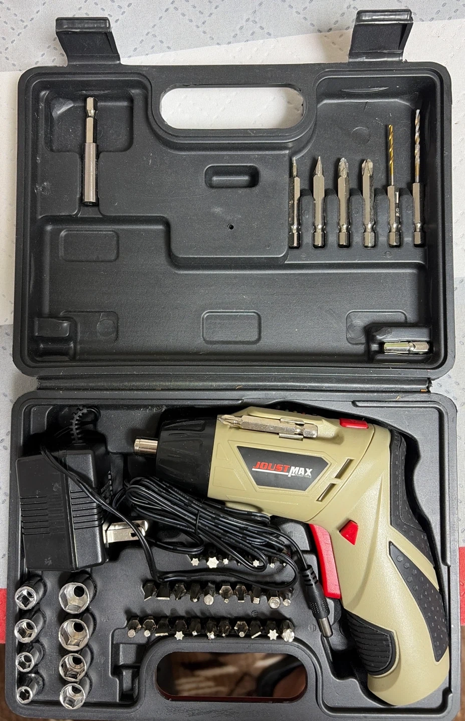 ジョストマックス 電動ドライバー 工具セット