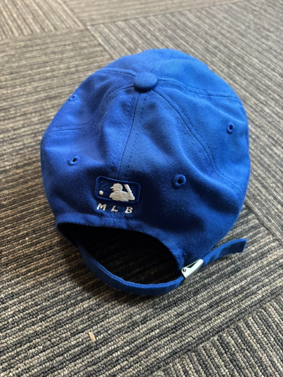 MLB ドジャース ミッキーコラボ キャップ 青の写真2枚目