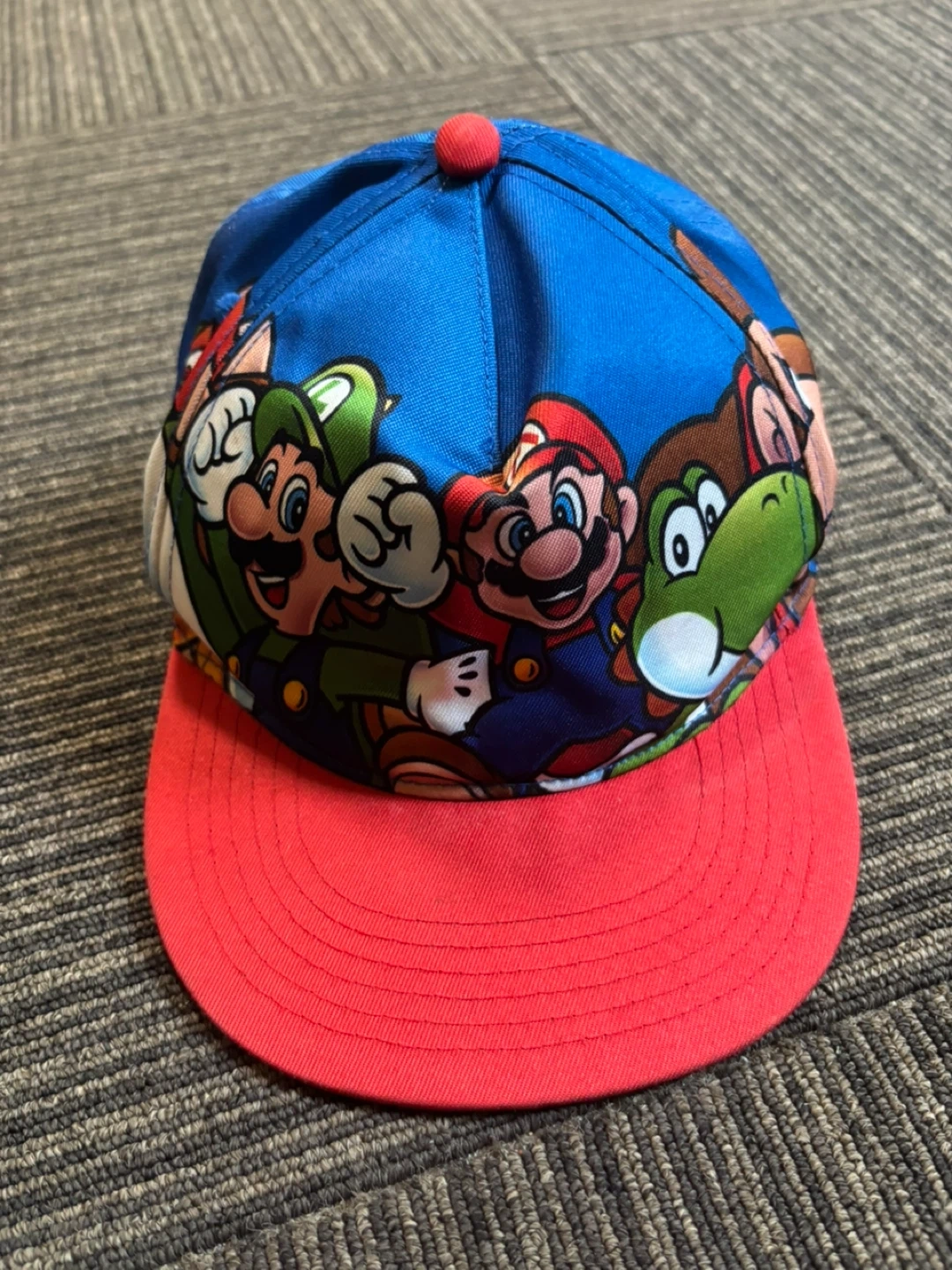 マリオキャラクター キャップ 子供用