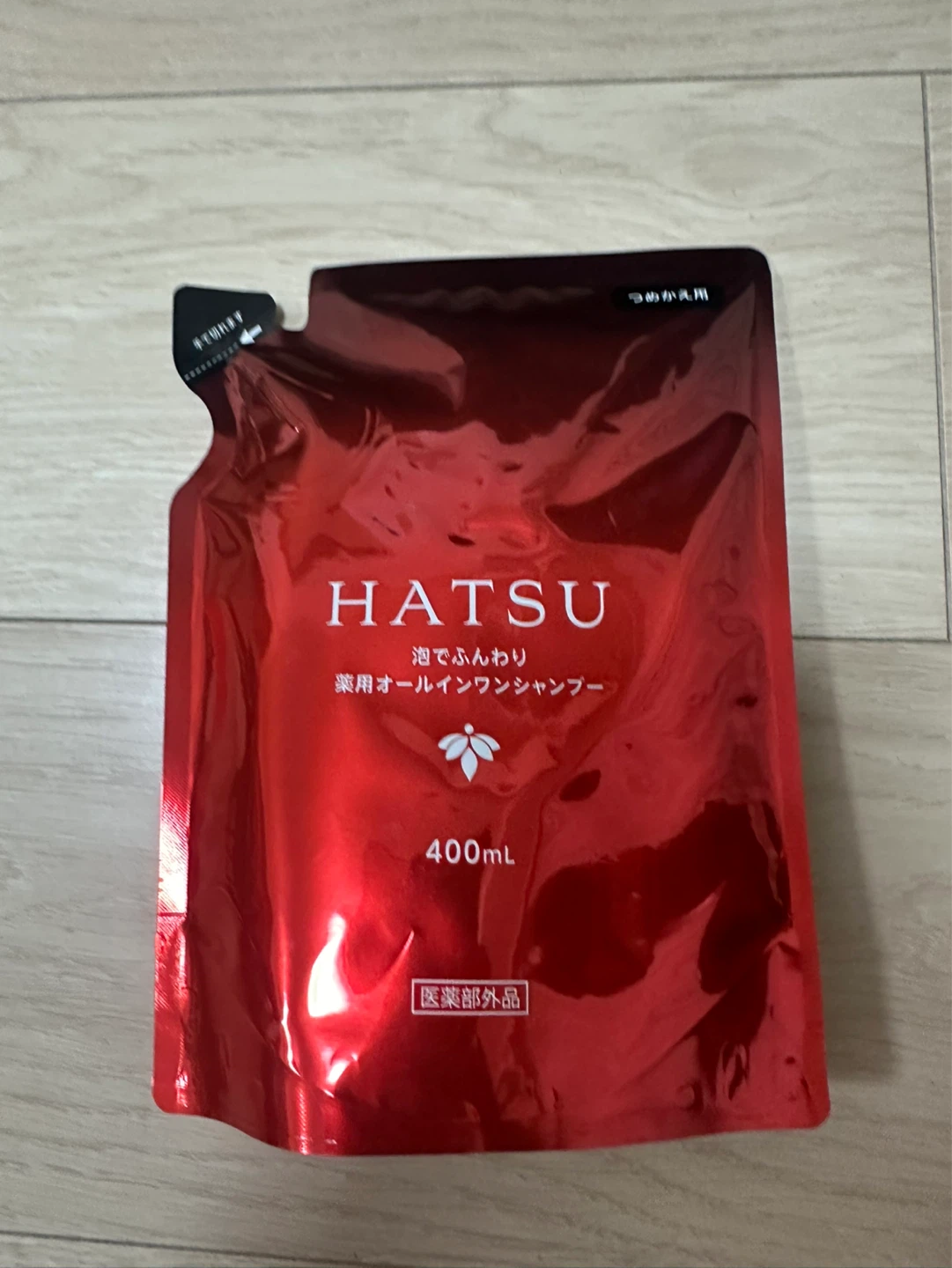 山田養蜂場 HATSU 薬用オールインワンシャンプー 400ml