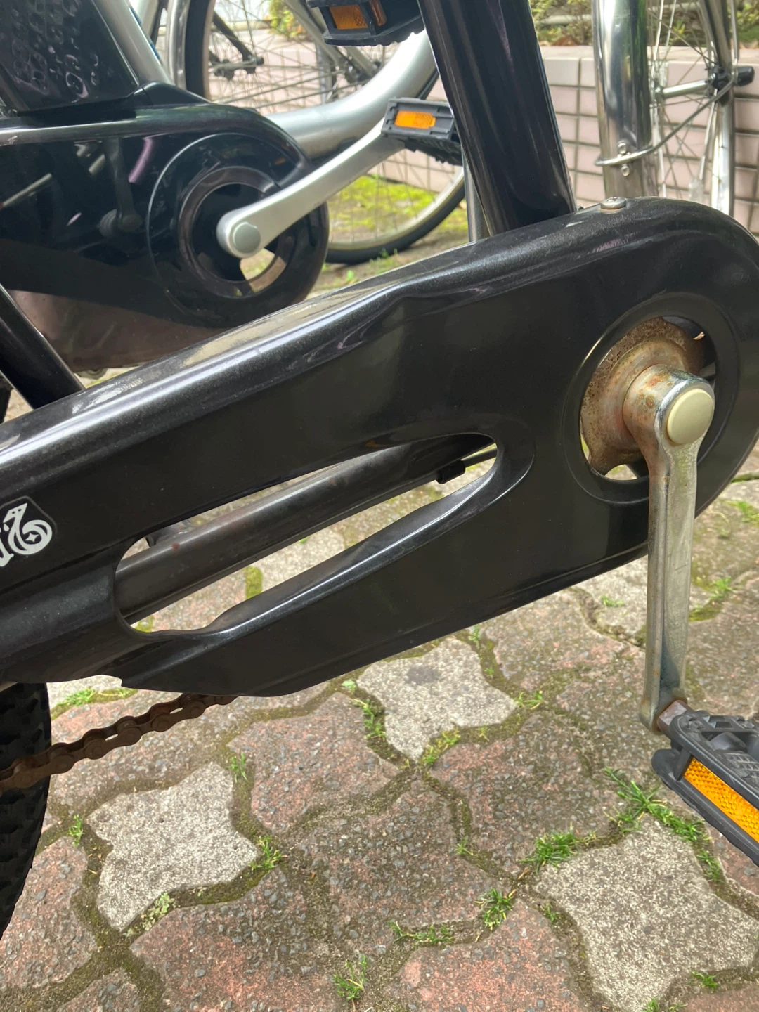 ジャンク品 子乗せ自転車の写真4枚目