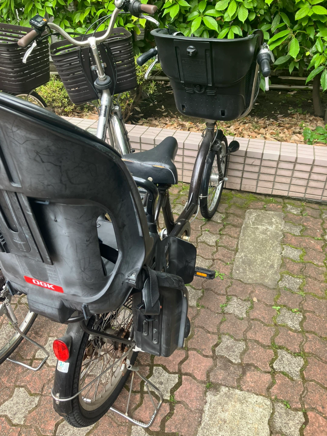 ジャンク品 子乗せ自転車の写真3枚目