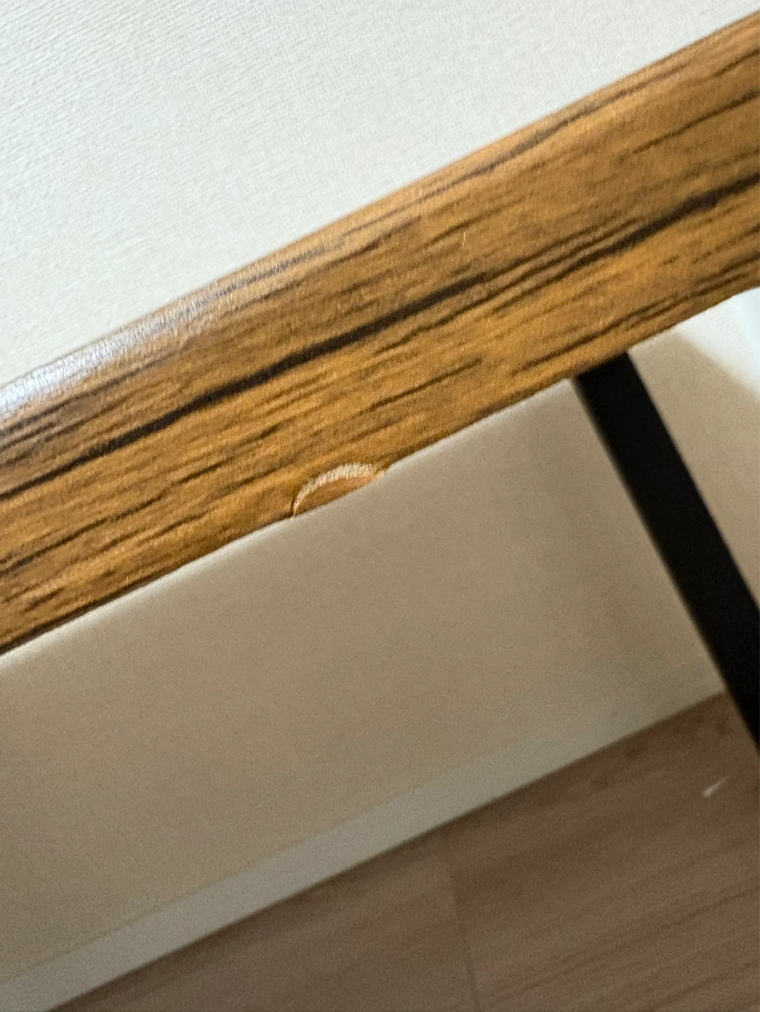 木目調 ローテーブルの写真3枚目