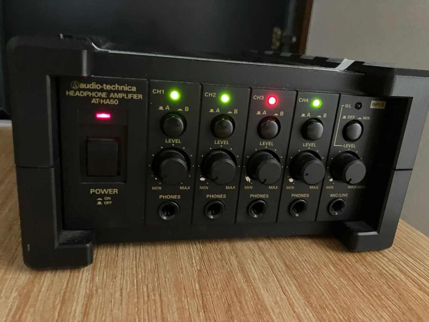 オーディオテクニカ ヘッドホンアンプ AT-HA50