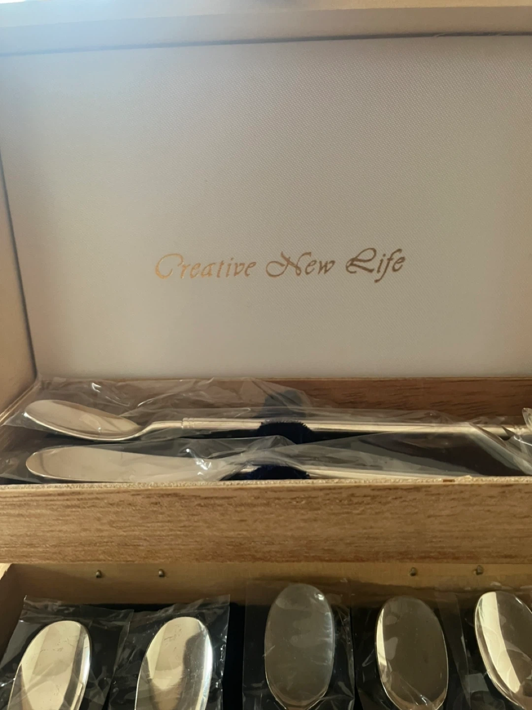 カトラリーセット 木製ケース入り スプーン フォーク
