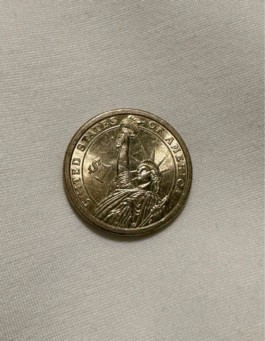 ジョージ・ワシントン初代大統領ドル硬貨(1789〜1797年)の写真2枚目
