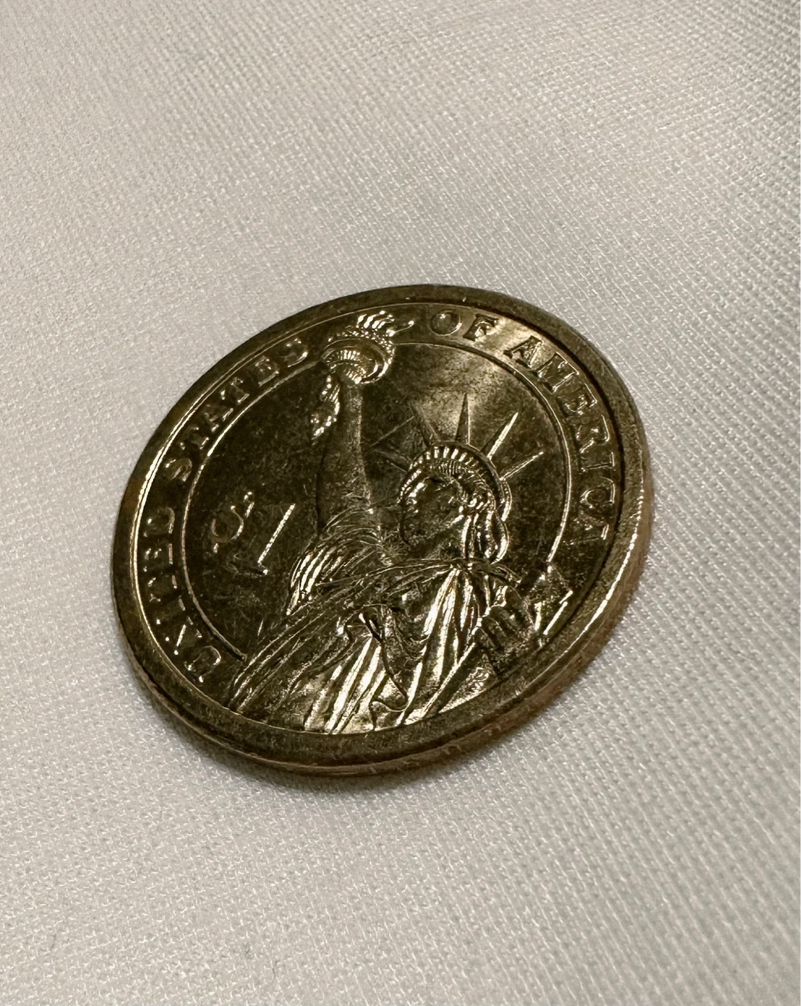 ジョージ・ワシントン初代大統領ドル硬貨(1789〜1797年)の写真4枚目