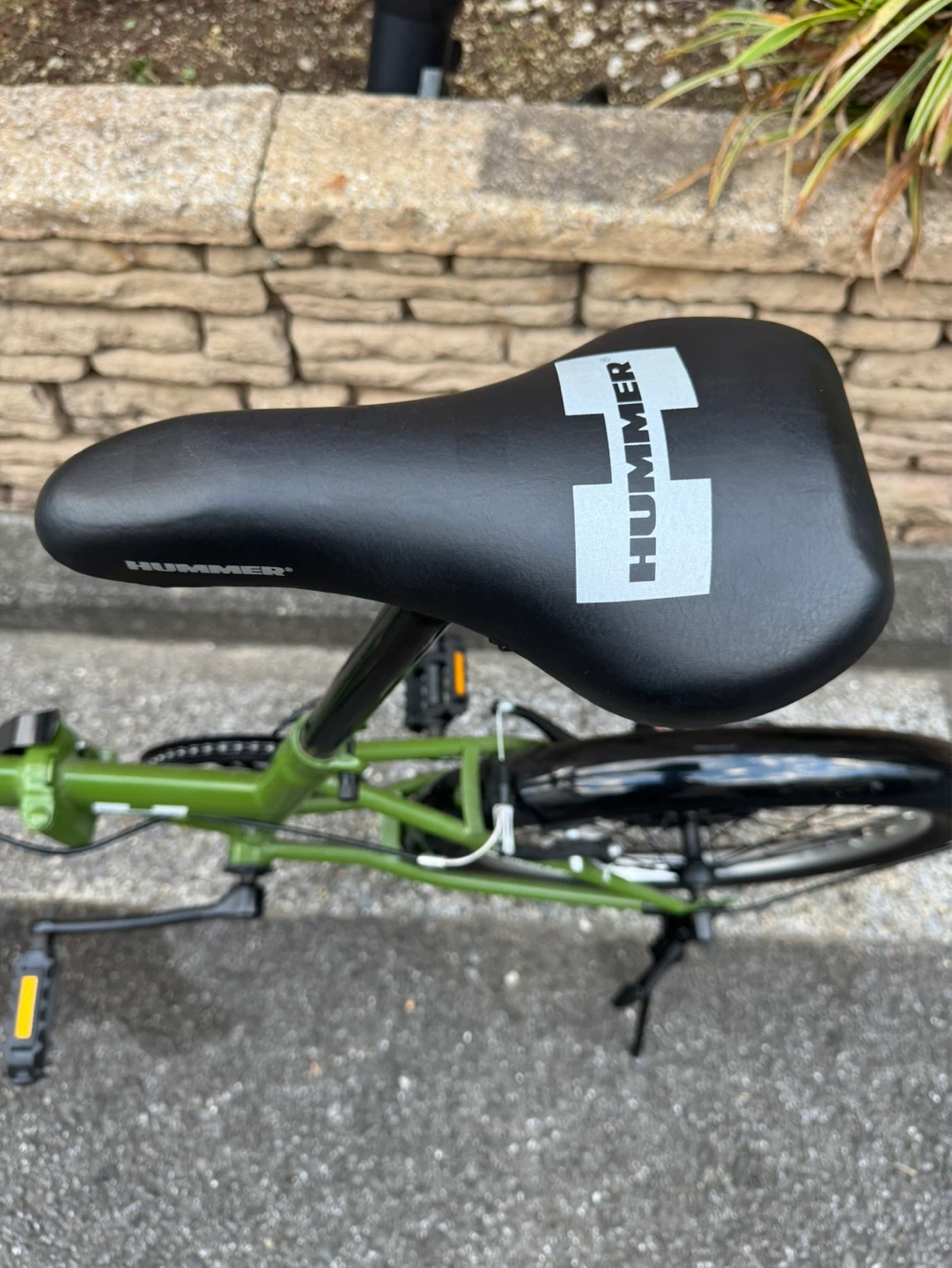 【美品】HUMMERの折りたたみ自転車の写真6枚目