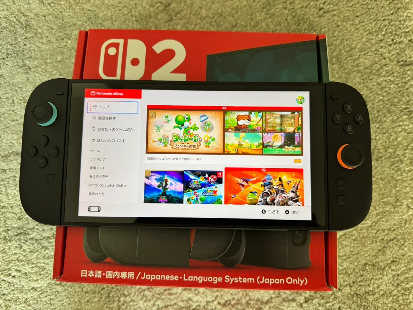 任天堂 Switch2 本体 動作確認済