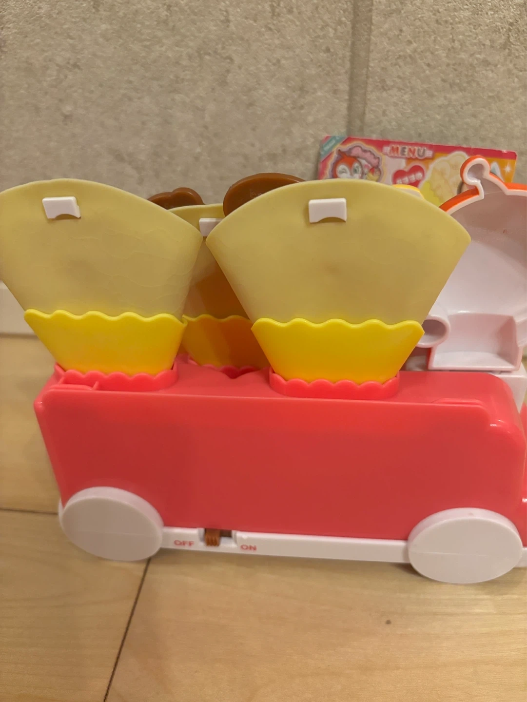 【6月中旬フリマ出品予定】気になる方はお早めに♪アンパンマン ドキンちゃんのクレープ屋さん おもちゃの写真3枚目