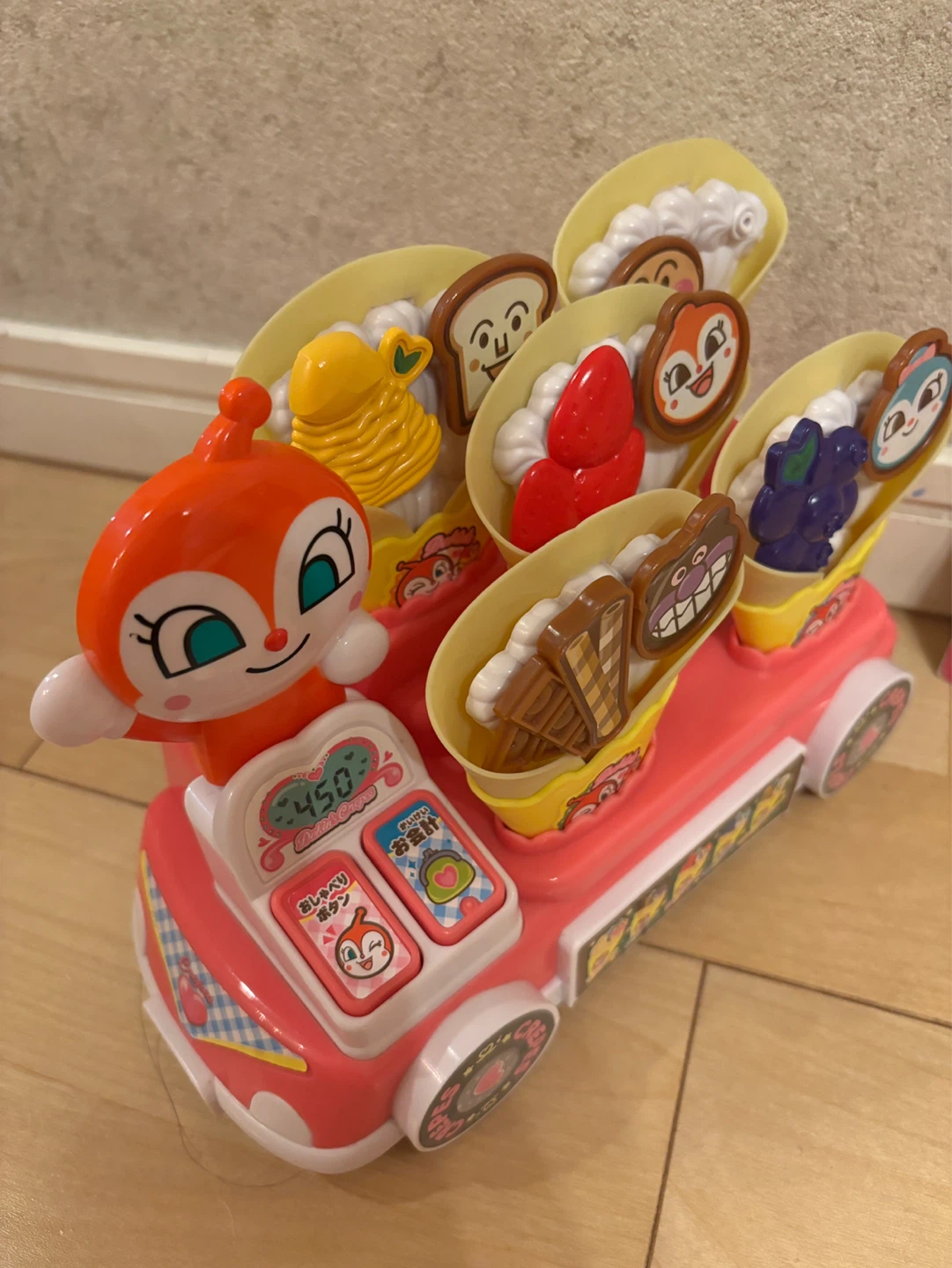 【6月中旬フリマ出品予定】気になる方はお早めに♪アンパンマン ドキンちゃんのクレープ屋さん おもちゃの写真2枚目