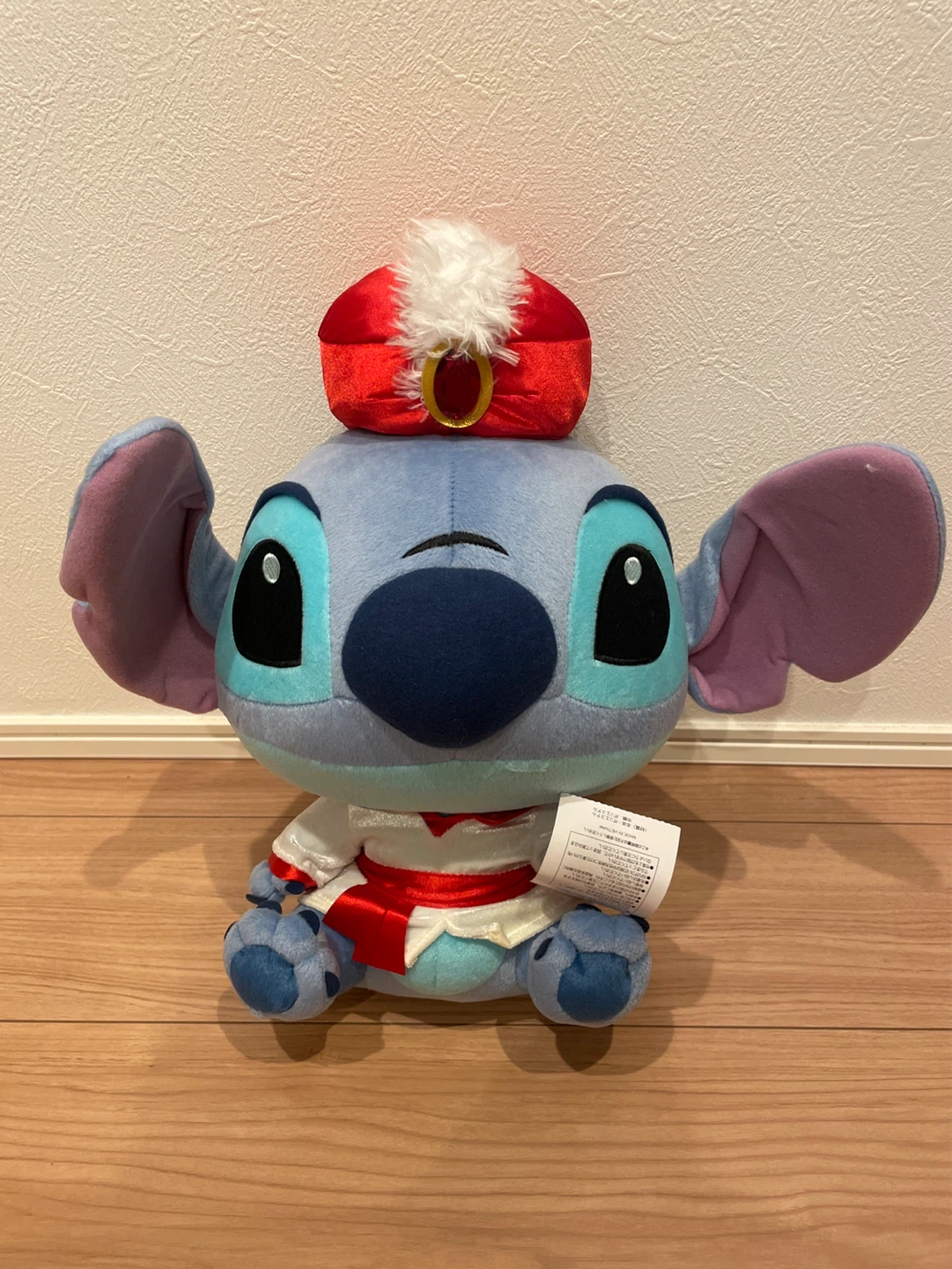 ディズニー スティッチ ぬいぐるみ アラジン衣装