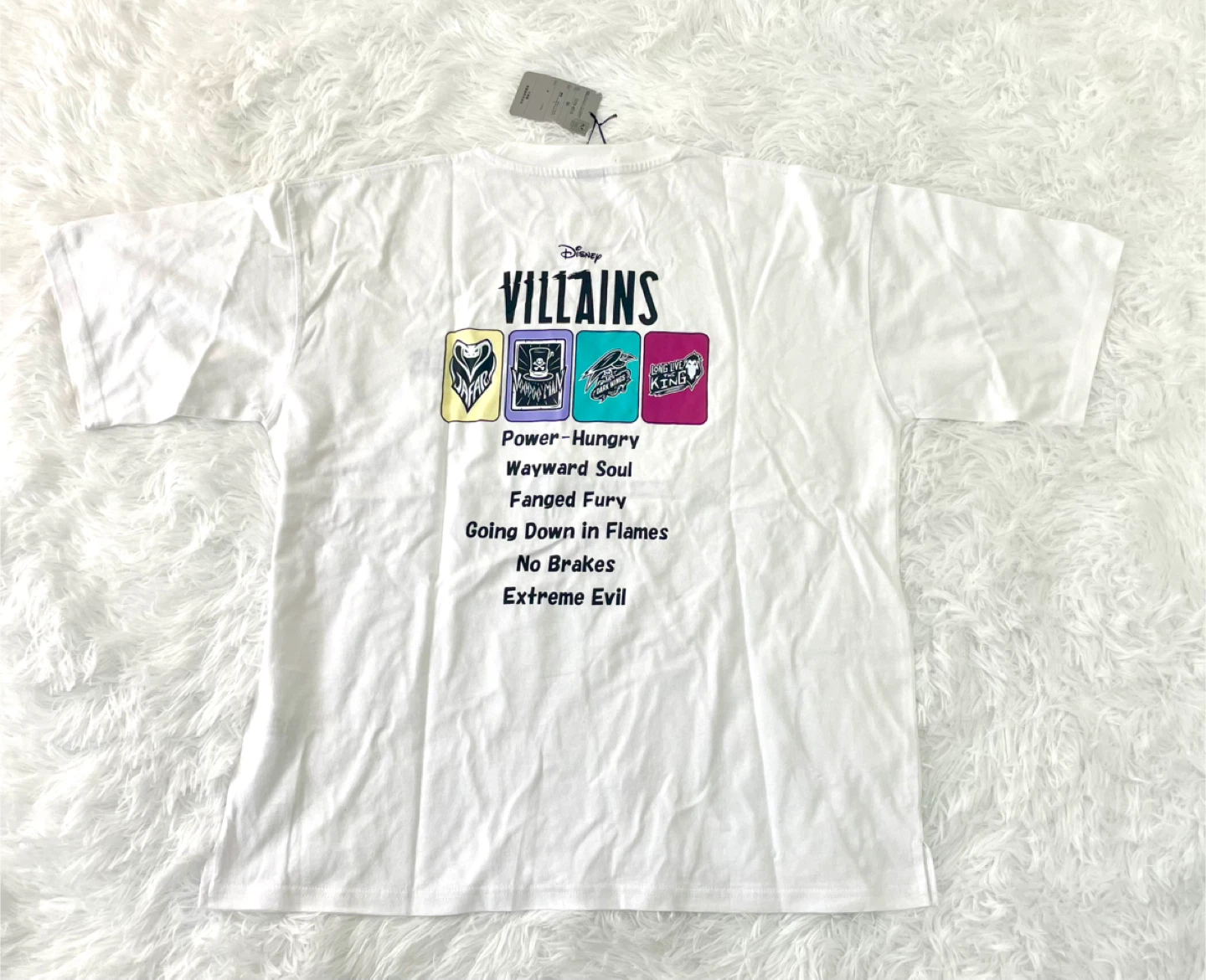 【新品タグ付】 Disney Villains ディズニー ヴィランズ Tシャツ Lサイズの写真4枚目