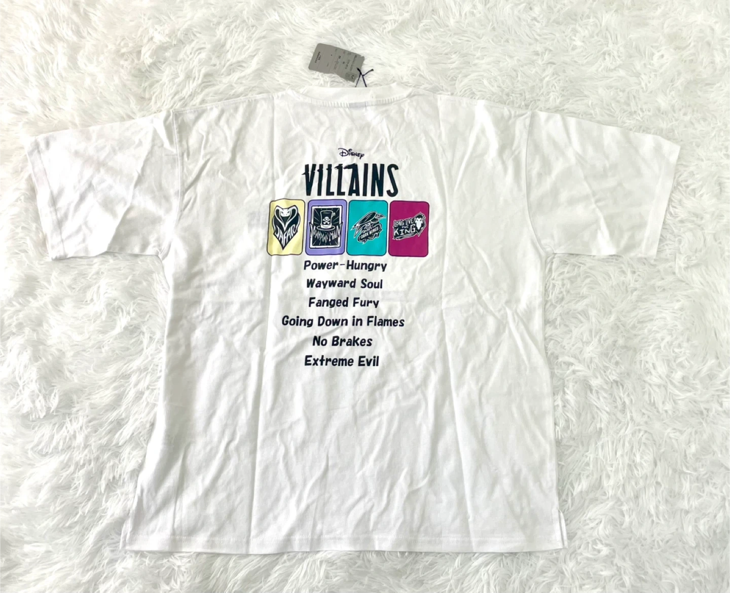 【新品タグ付】 Disney Villains ディズニー ヴィランズ Tシャツ Lサイズの写真4枚目