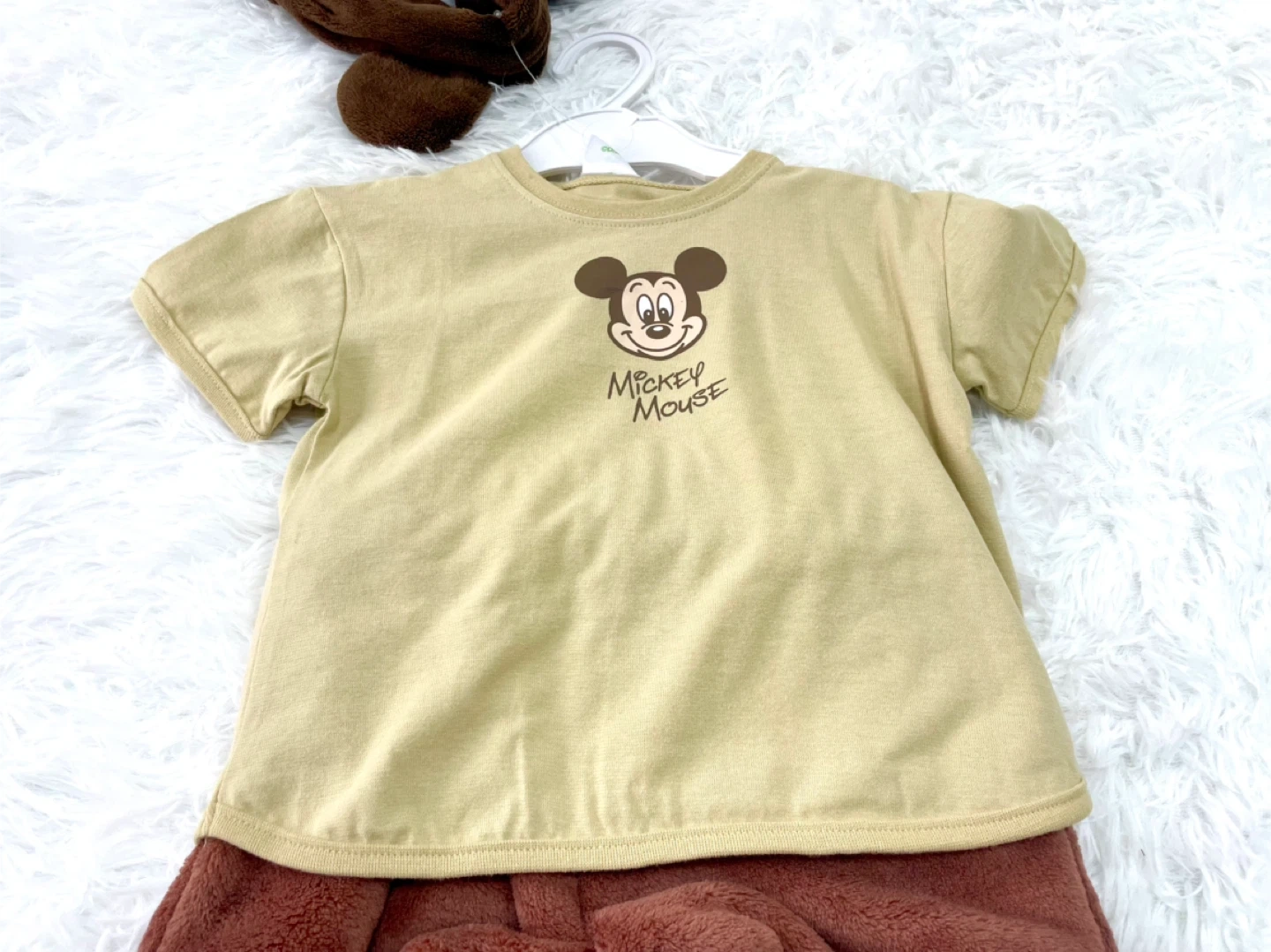 【新品未使用】Disney baby ミッキー なりきり3点セット 80〜90の写真7枚目
