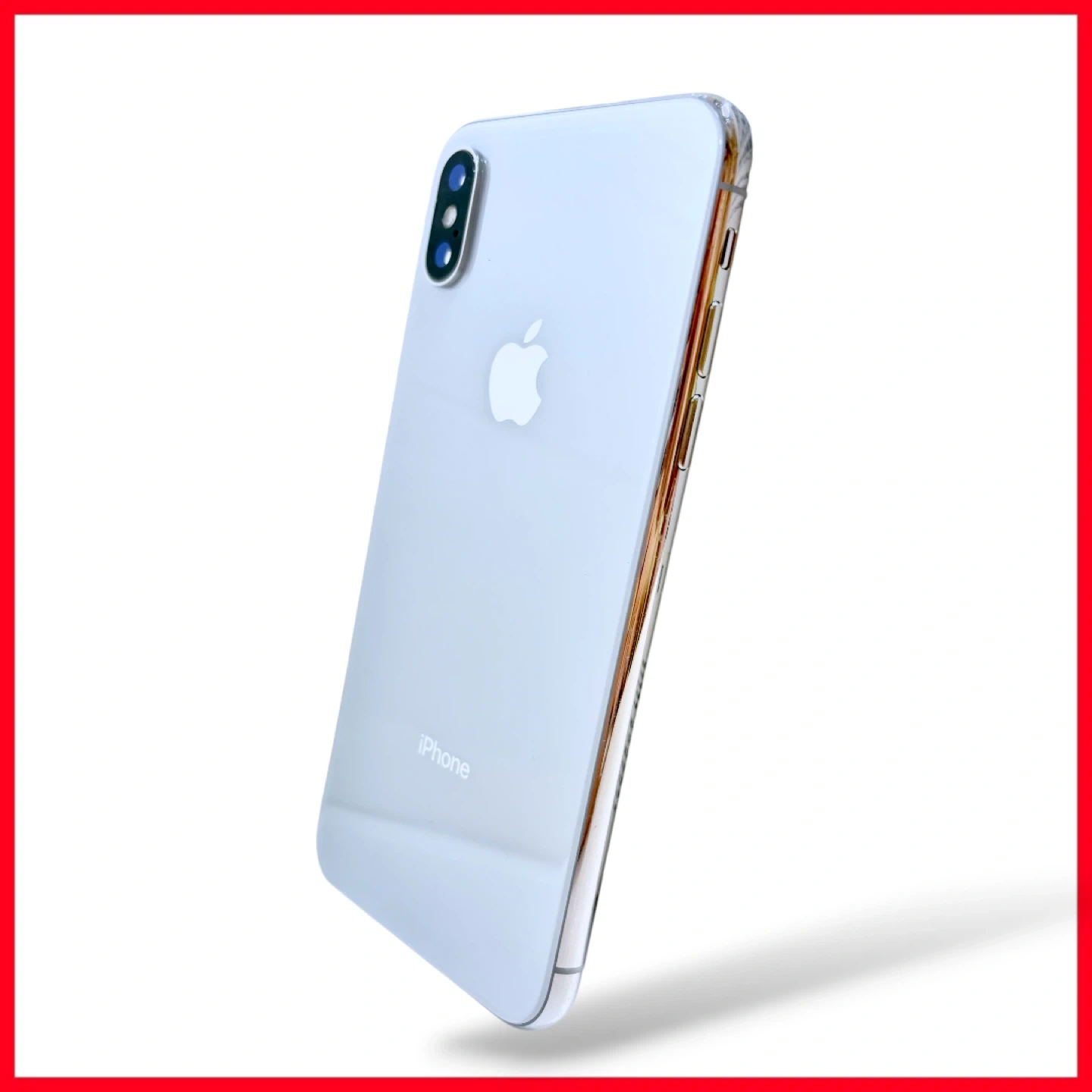 タイムセール!iPhone X 美品 64GB 白 バッテリー100% SIMフリー 初期化済の写真7枚目