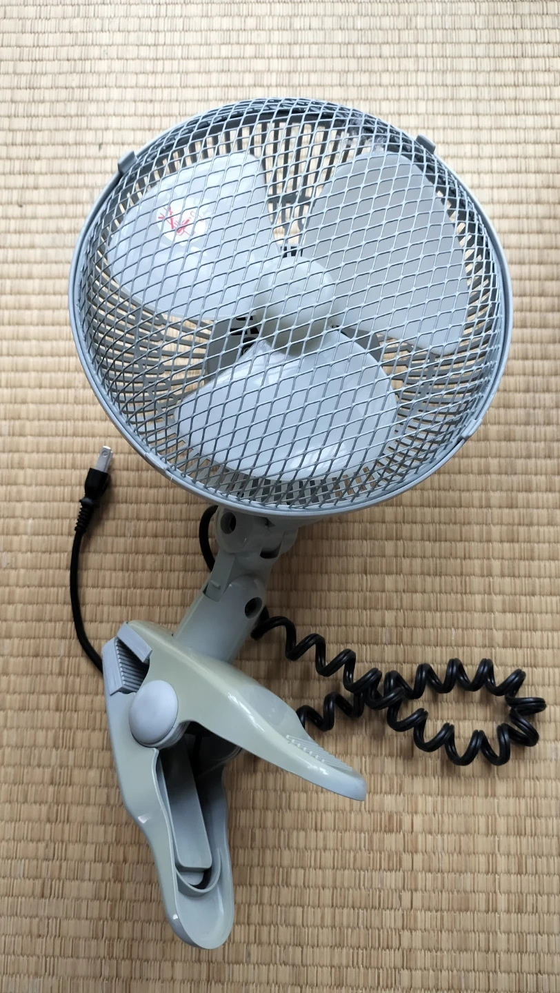 テクノス 18cmクリップ扇風機