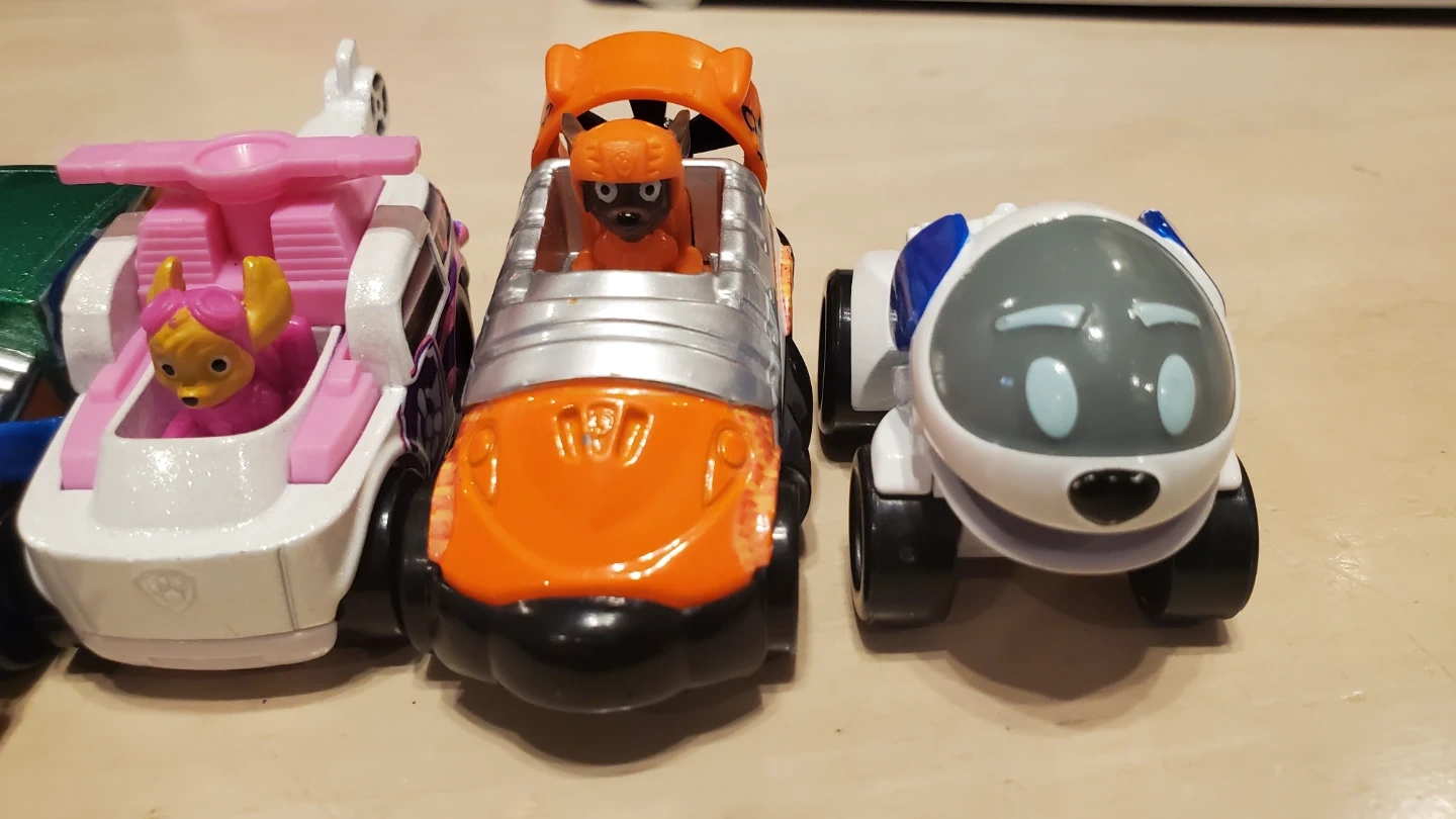 パウパトロール パウステーション ミニカーセットの写真6枚目