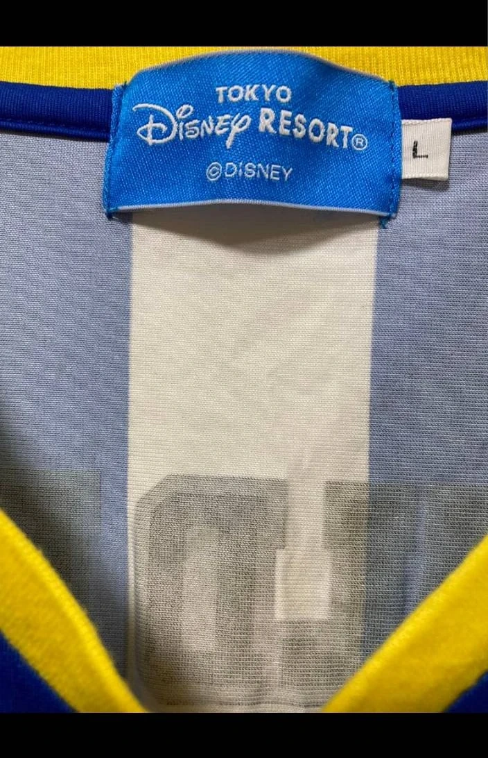 東京ディズニーリゾート ドナルド ユニフォームTシャツ Lの写真3枚目