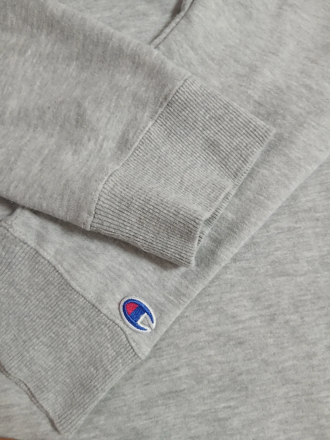 Champion チャンピオン スウェット トレーナー グレー Lの写真3枚目