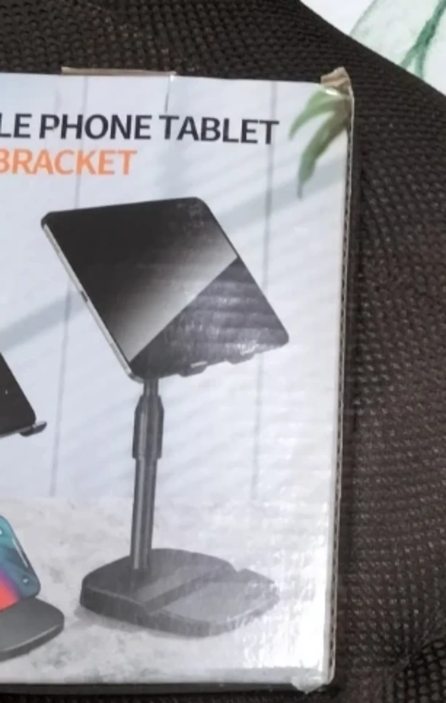 スマホ・タブレット用 卓上スタンド レイジーブラケット