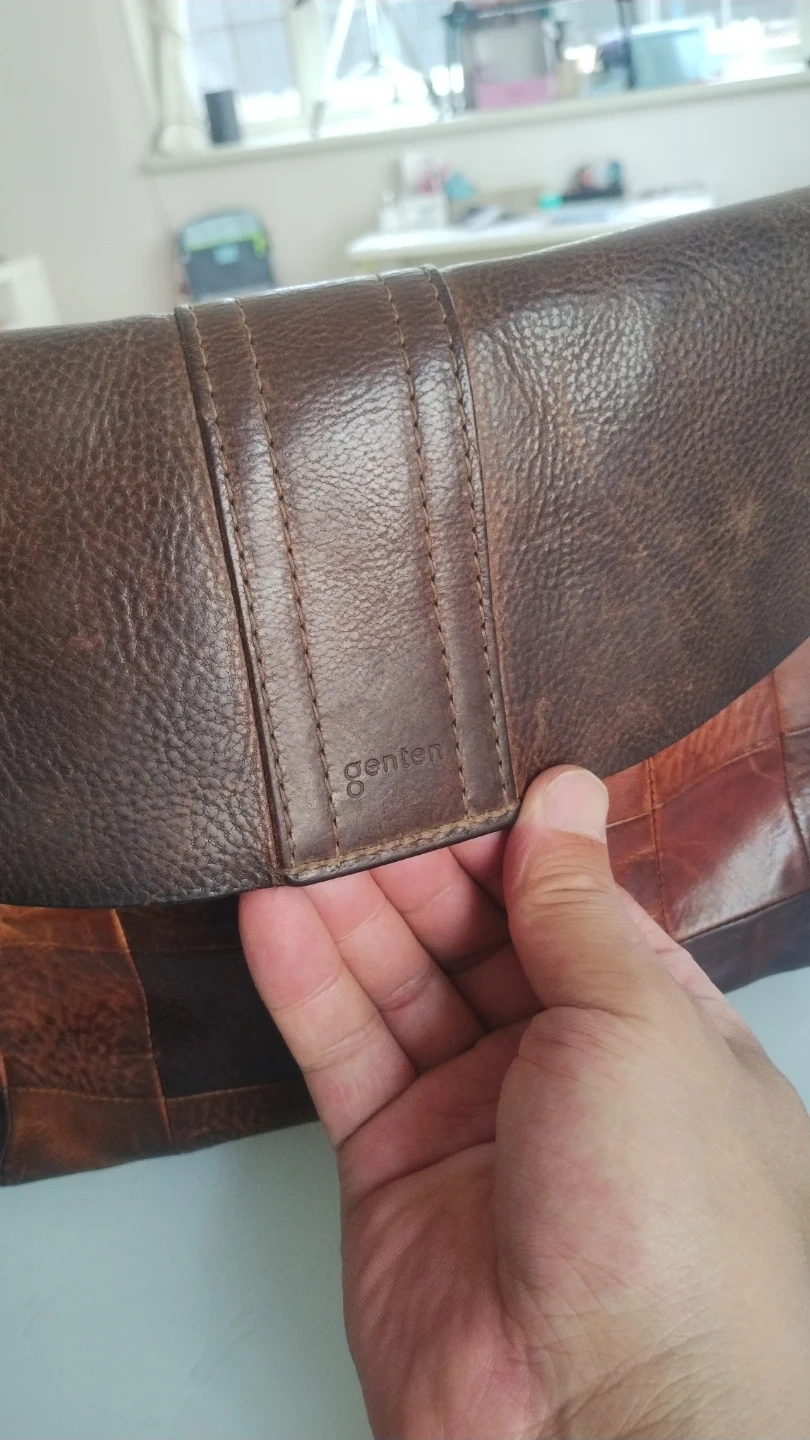 ゲン日本製35000円買ったテン パッチワーク ショルダーバッグの写真6枚目